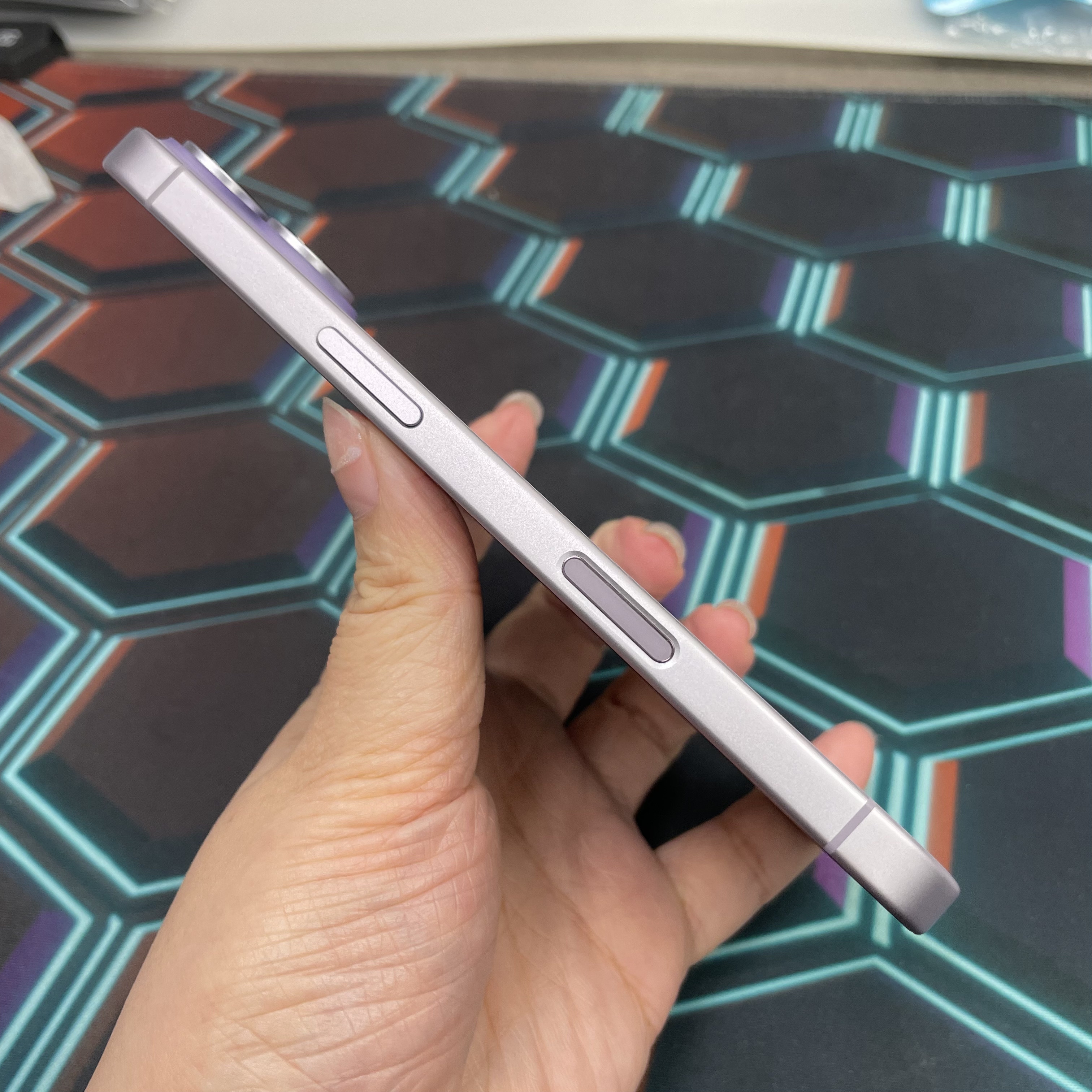 *7665 17 完美機 256GB 電100 紫色 purple