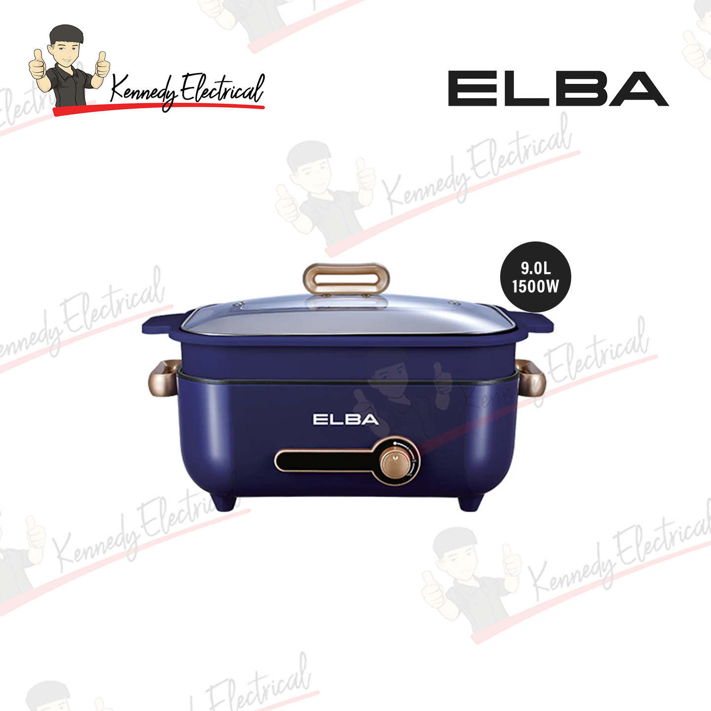 Elba 9.0L Multi Cooker Steam & Grill EMC-N9015(BL)