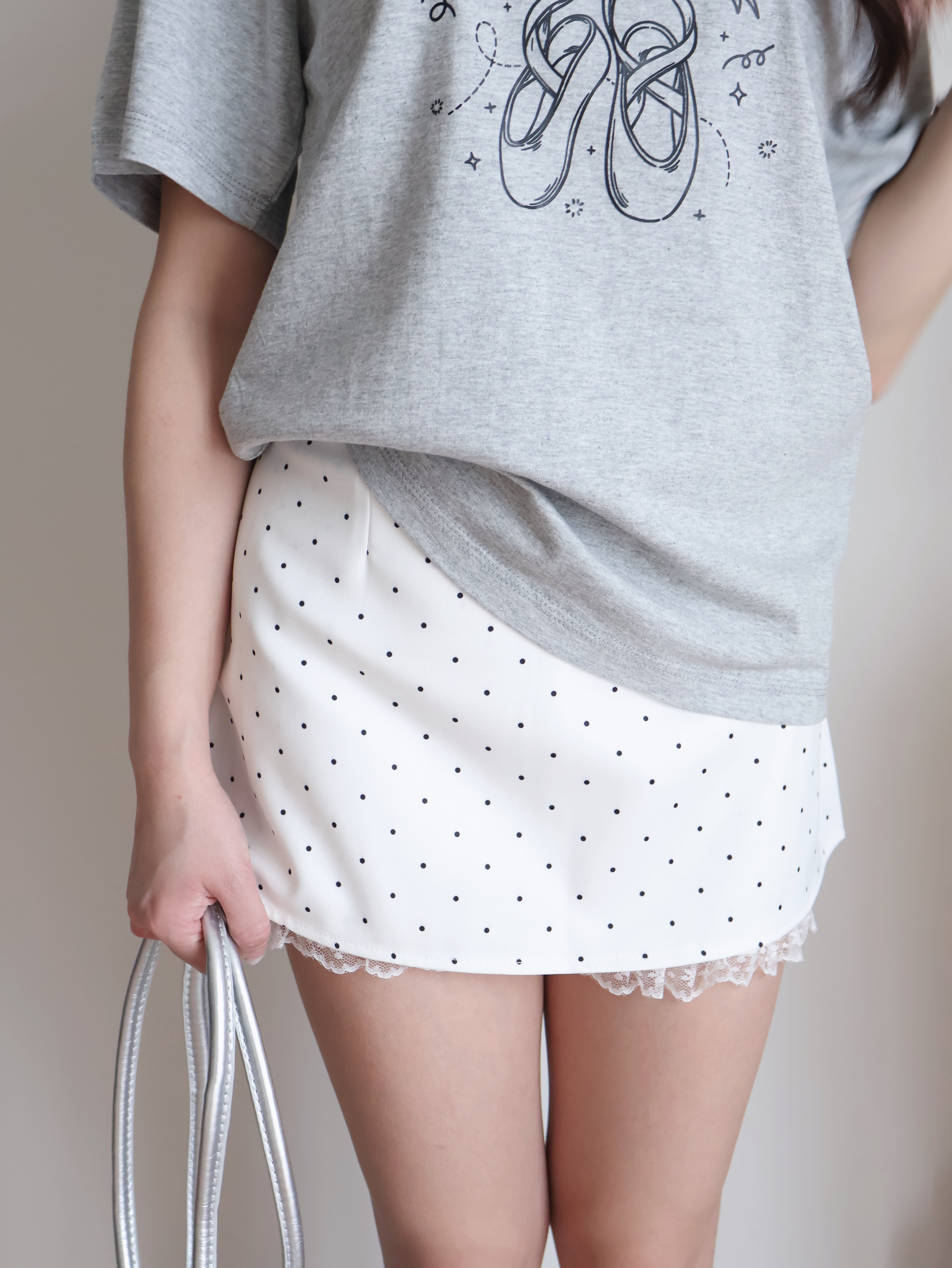 Evie Pokal Skirt | White