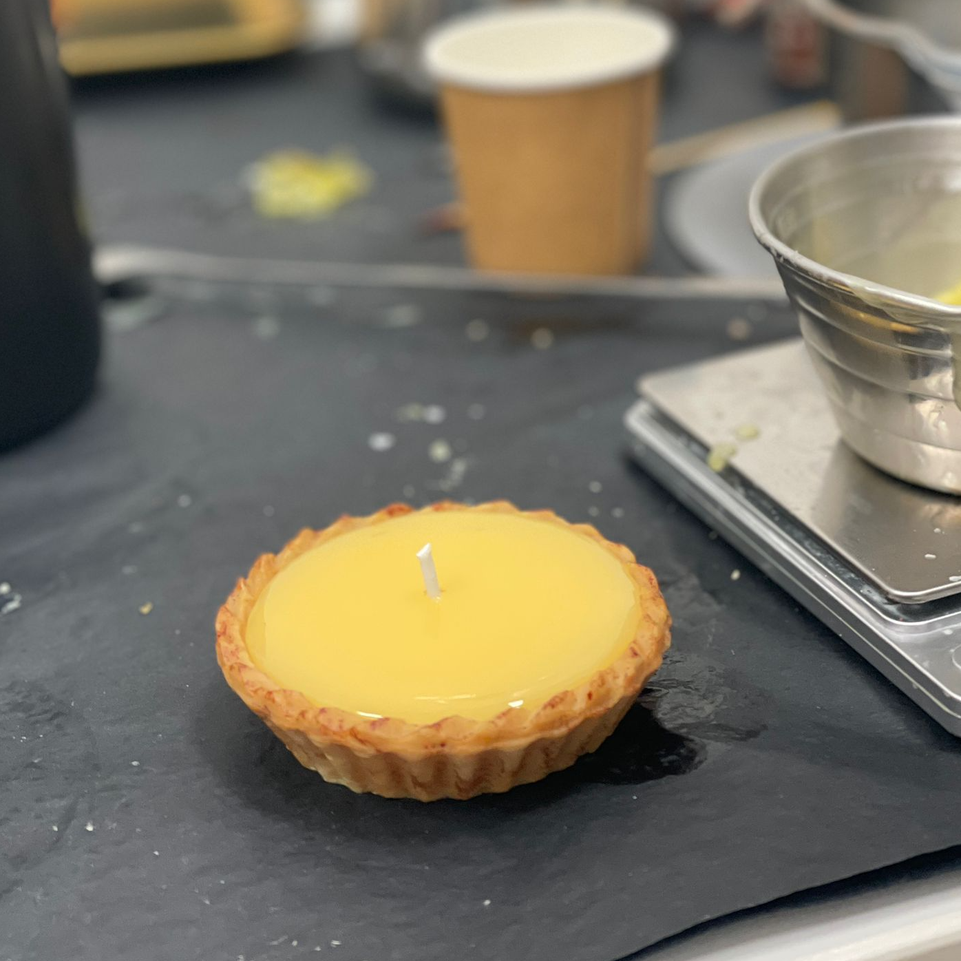 港式下午茶蠟燭工作坊—凍檸茶及蛋撻