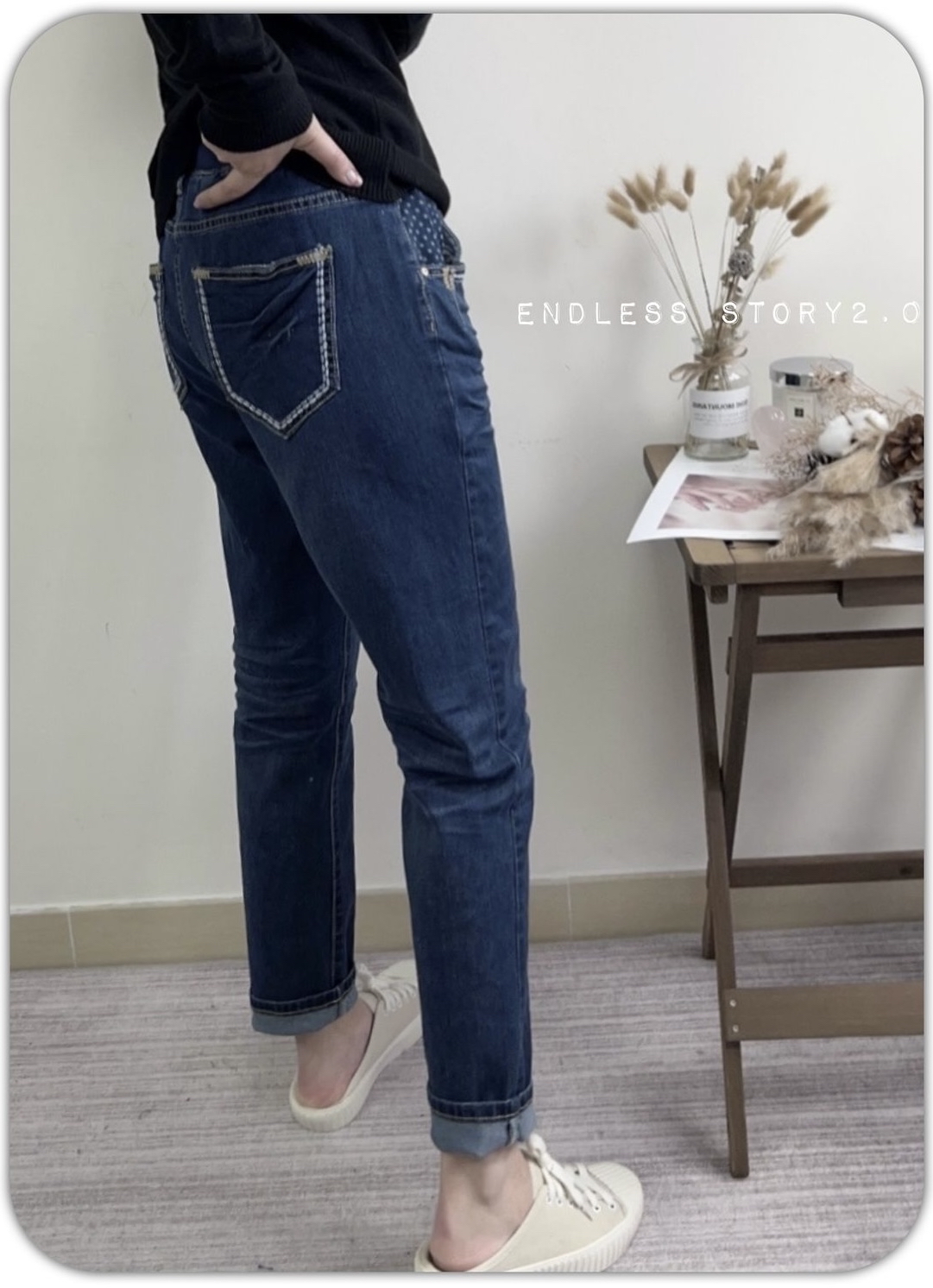 軟熟全橡筋腰小鬆身牛