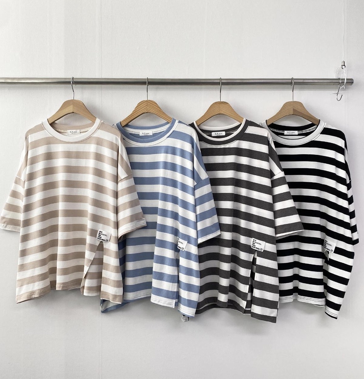 🍀初春優惠🌼 橫間鬆身Tee