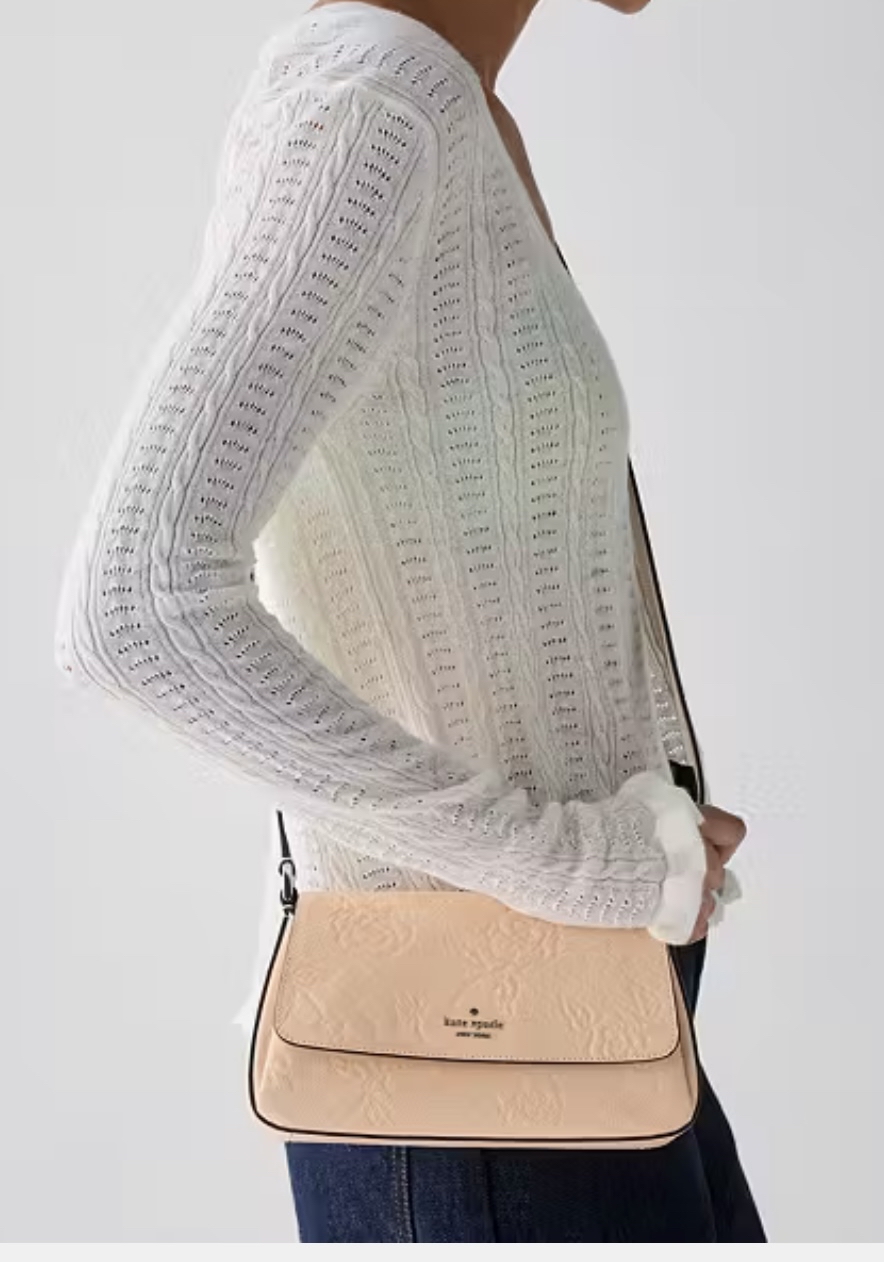 Kate Spade 花卉迷你斜背包 