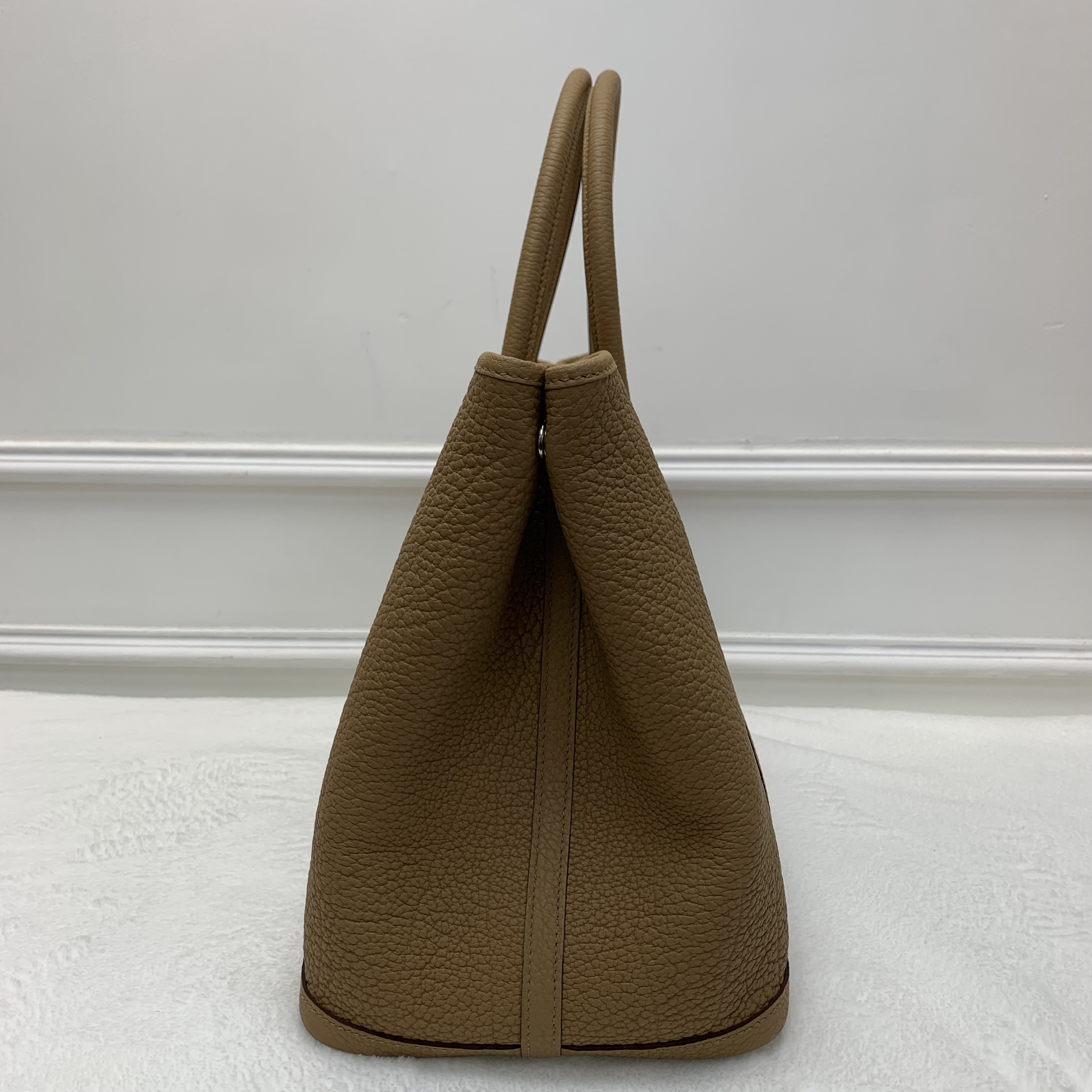 經典熱賣🤎Hermes餅乾色 Garden Party 36