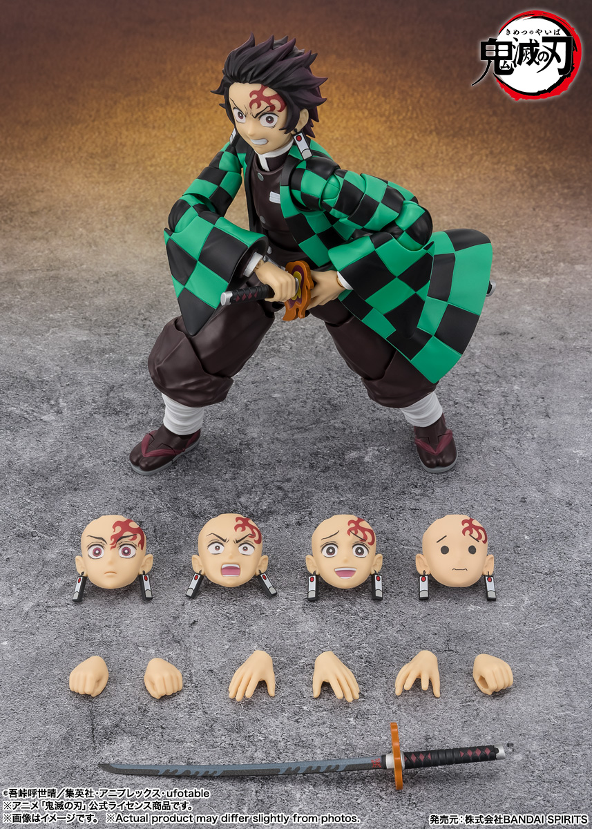 (預訂訂金 $100) (總價 $330) Bandai S.H.Figuarts 鬼滅之刃 竈門炭治郎 無限城決戰Ver. (再版) (行版) SHF Tanjiro Kamado 