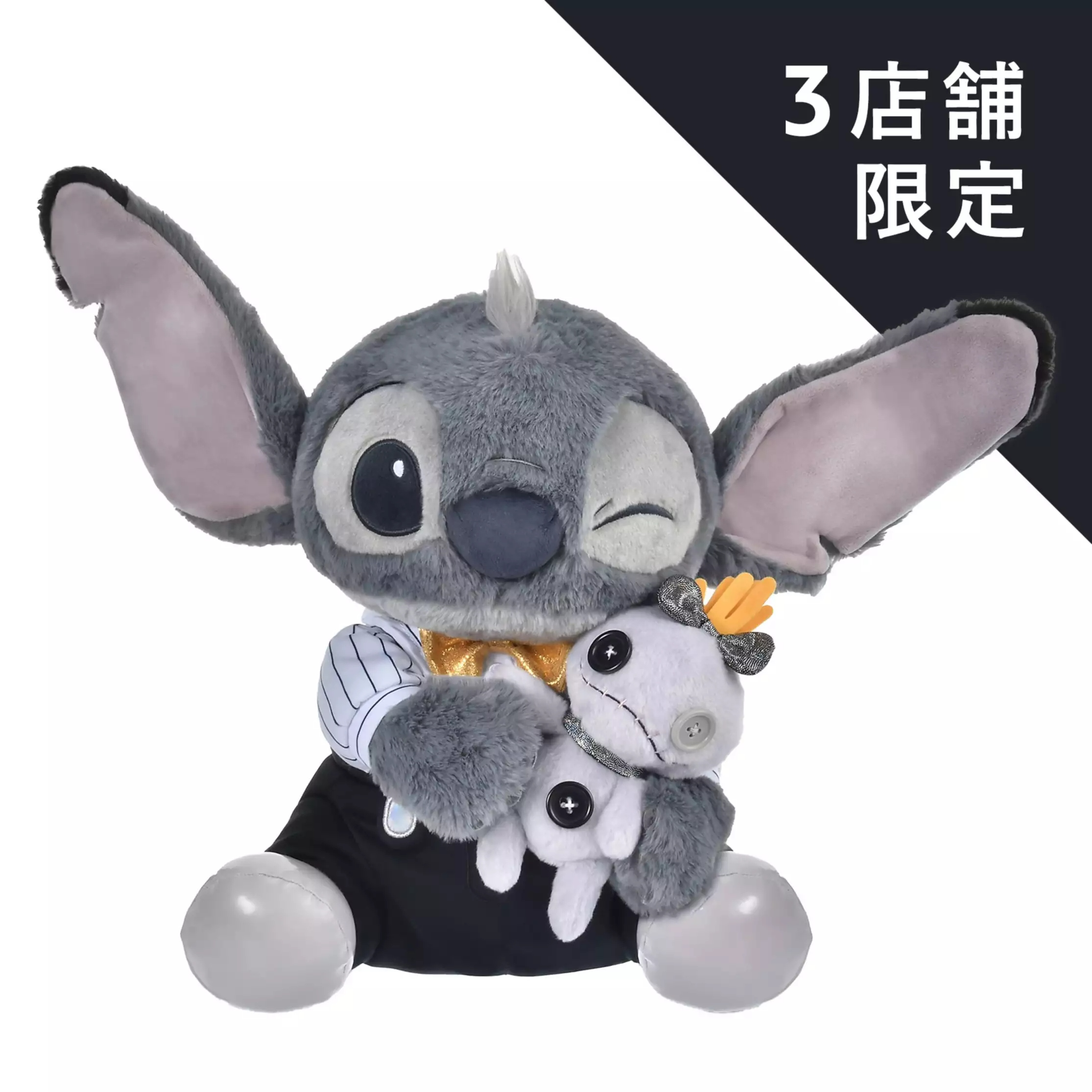🌸 【預訂】Stitch 公仔<日本限定>-BLACK STYLE