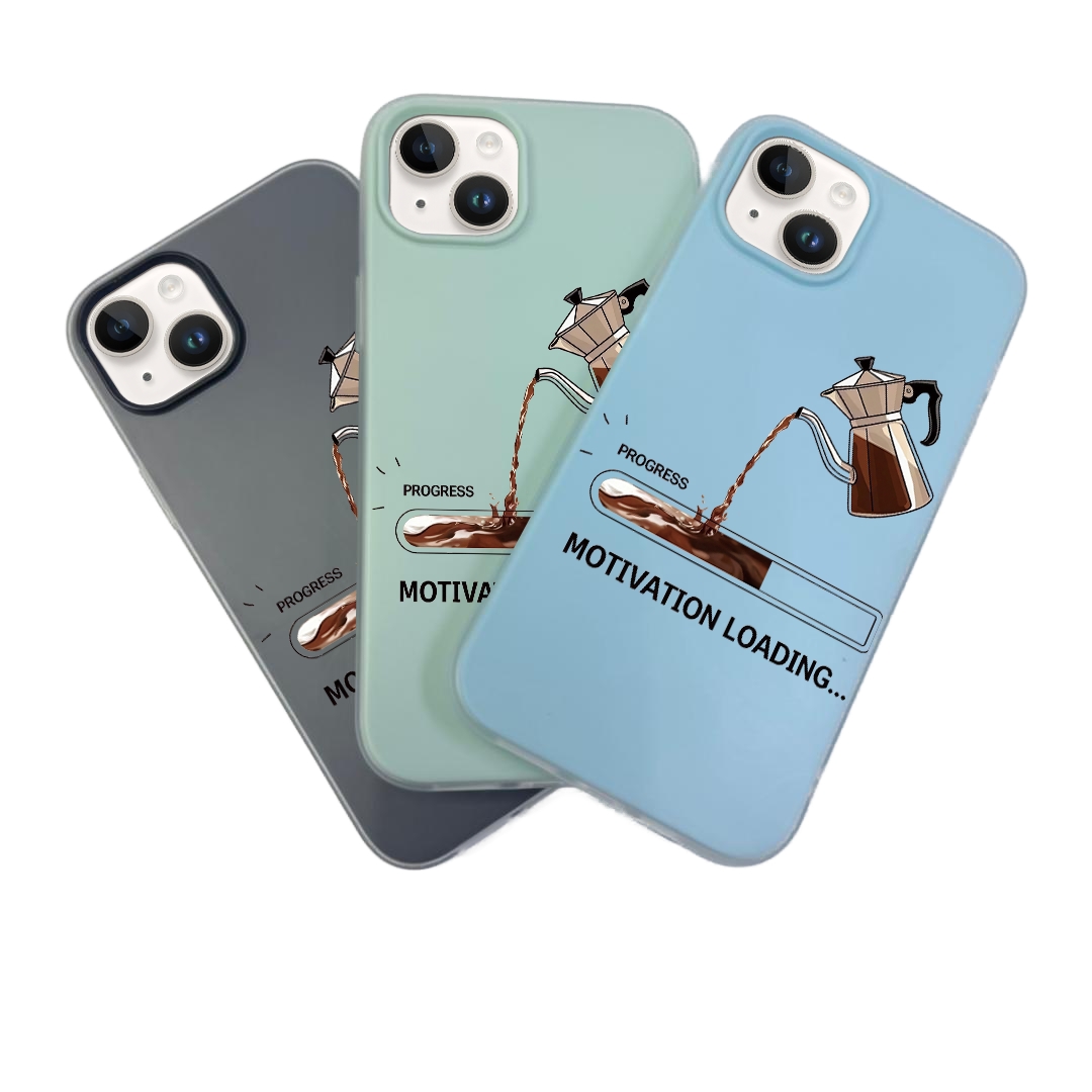 JELLY CASE PHONE FOR IPHONE - DESIGN COFFEE A