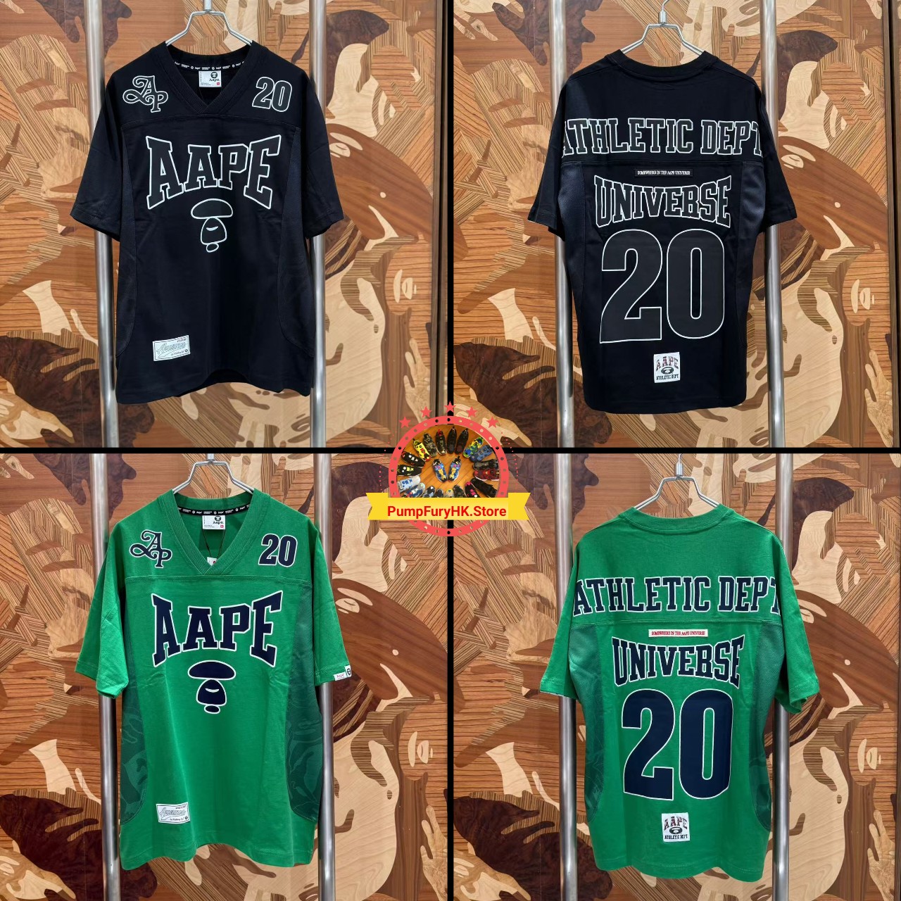 **AAPE Relaxed fit AAPEUNVS graphic tee (1656) 寬鬆版