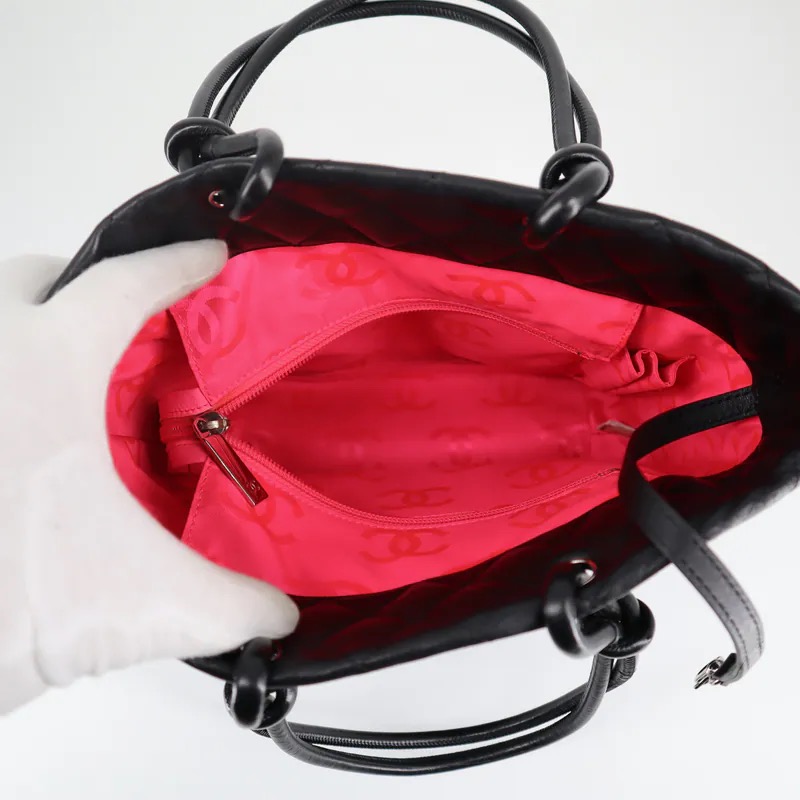 Chanel Quilted Cambon Ligne Medium Tote Bag