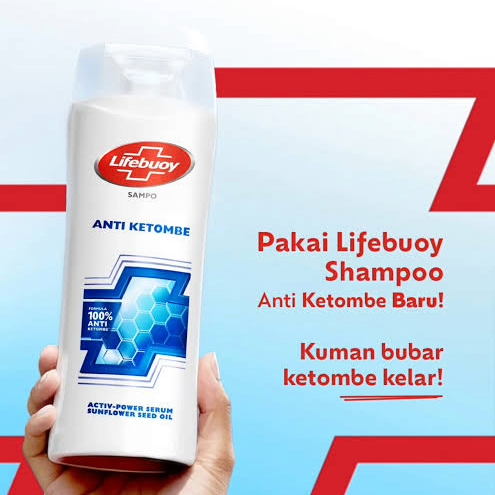 ANTI KELEMUMUR - Lifebuoy Shampoo 170ml / 340ml