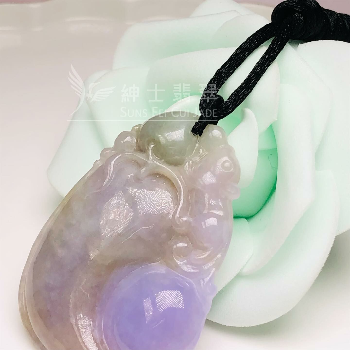 紫蘿蘭福鼠掛件