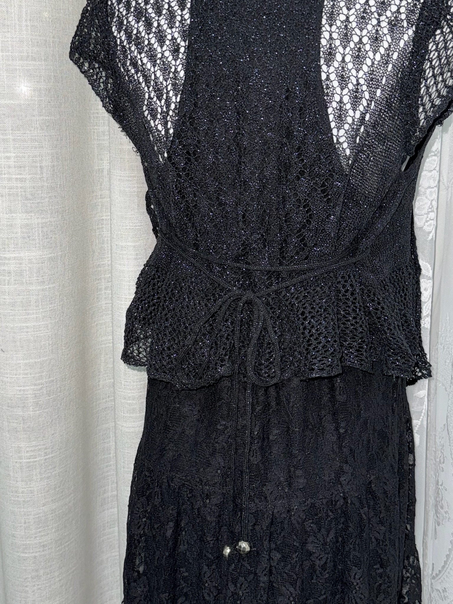 Dark Victorian-Inspired Modern Goth Fairycore Set