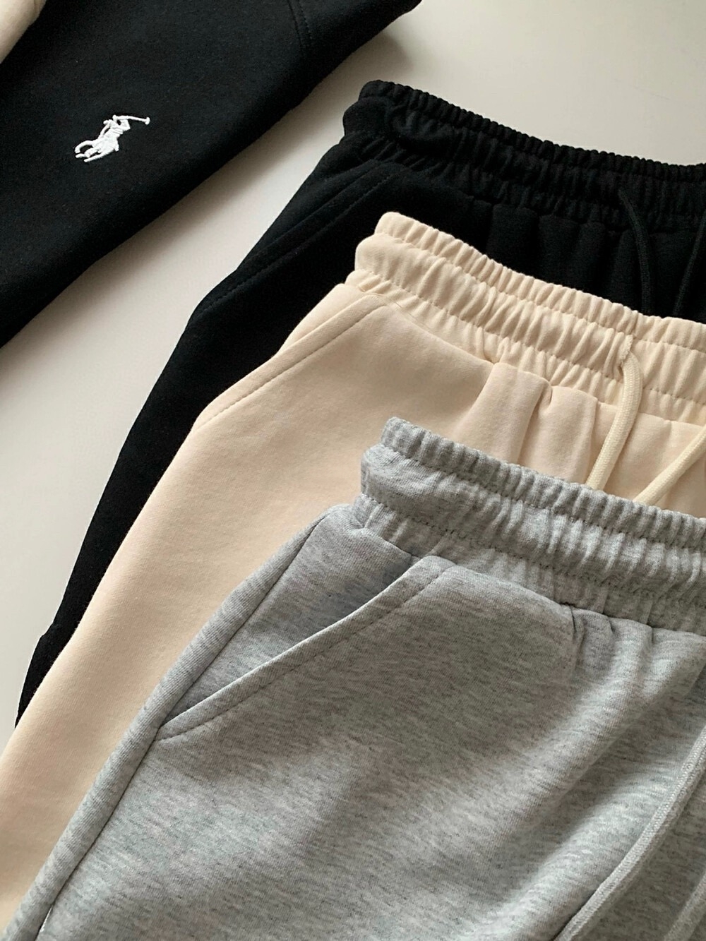 Polo Embroidery Roundneck Casual Shirt+Skirt Set 保罗刺绣休闲套装 (3 Colours)