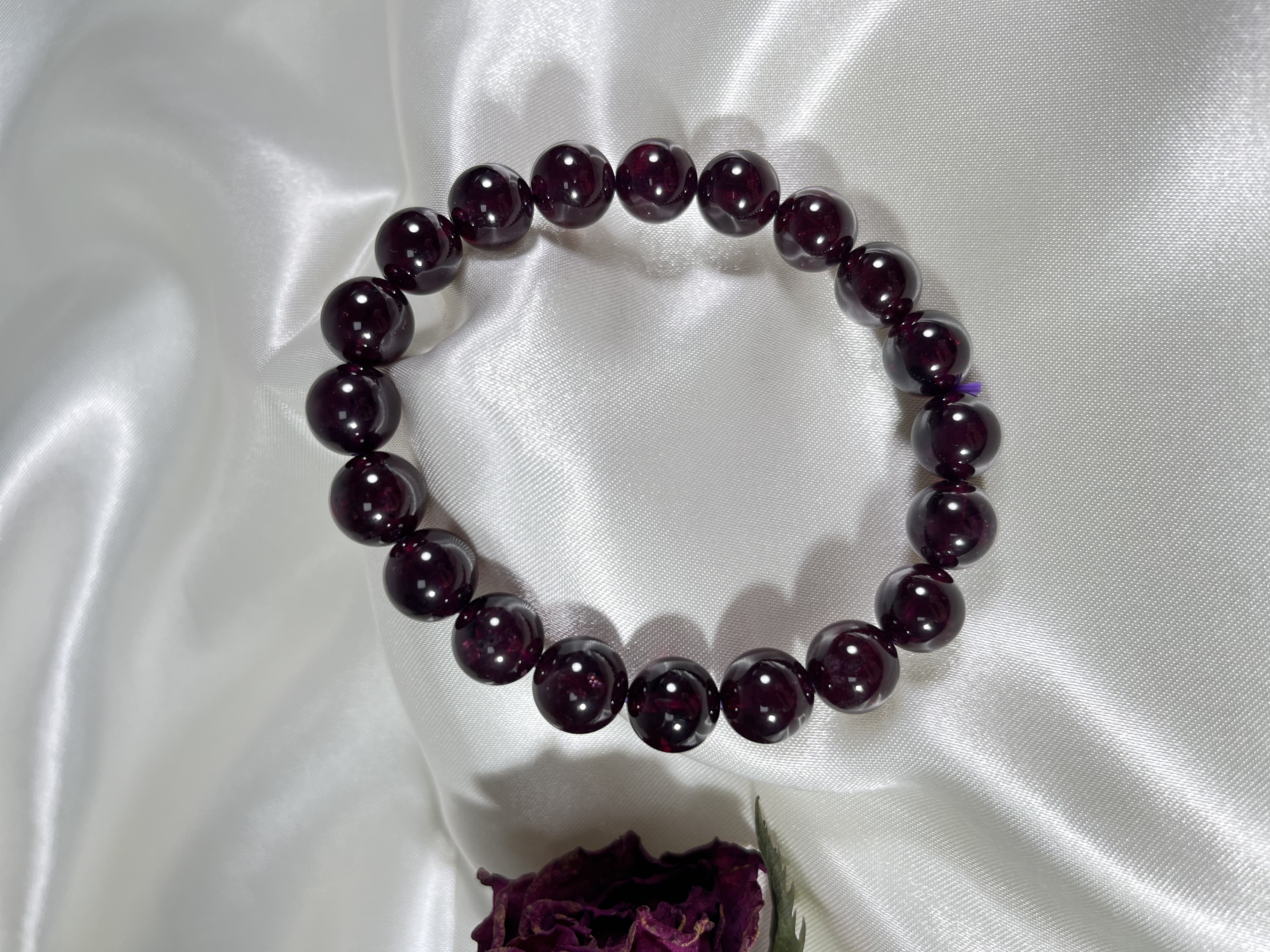 巴西紫牙烏石榴石 9mm+