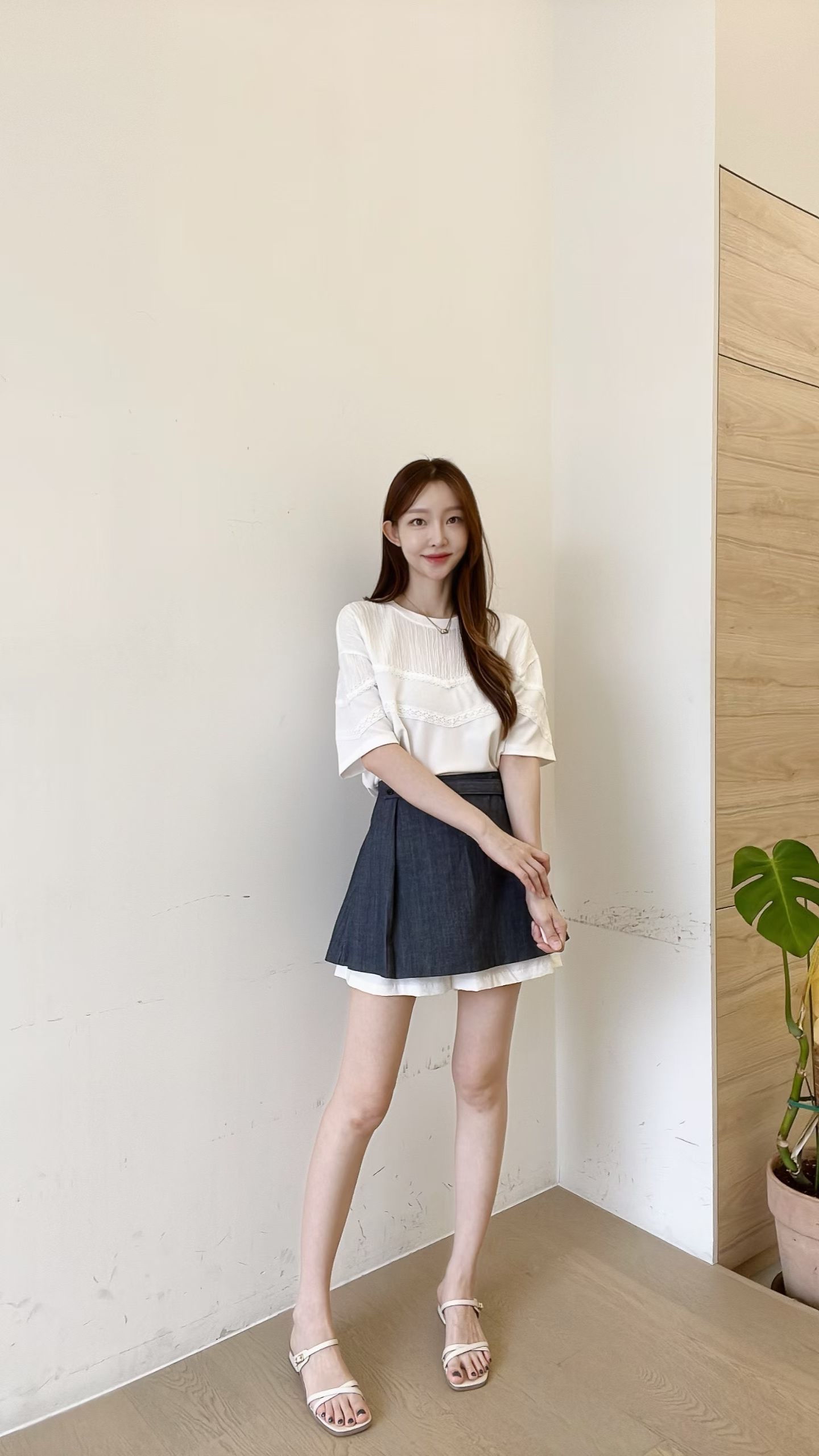 FV25_04 異材質拼接TEE (3色)