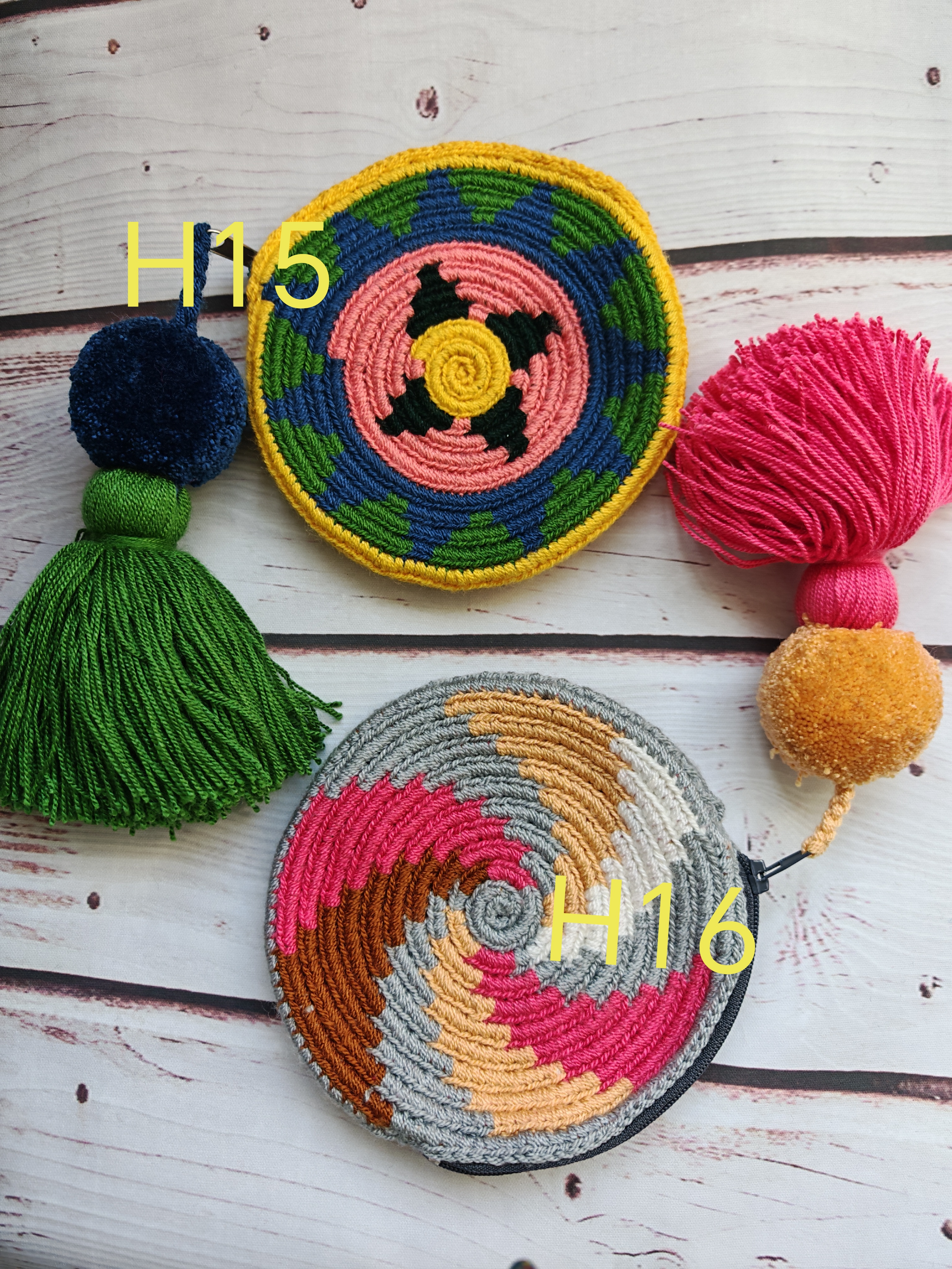 Wayuu Round Coins Bag