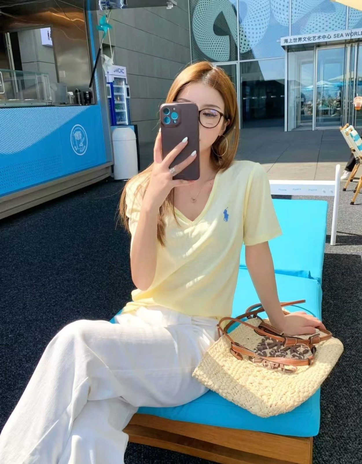 0417 RL POLO V領超薄純色短袖Tee 5月尾