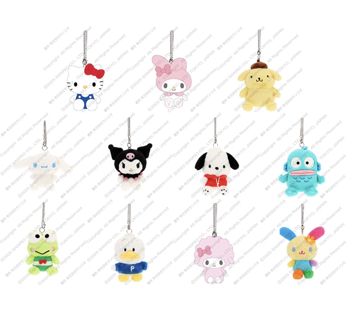 9月新品預訂｜OG角色系列公仔吊飾