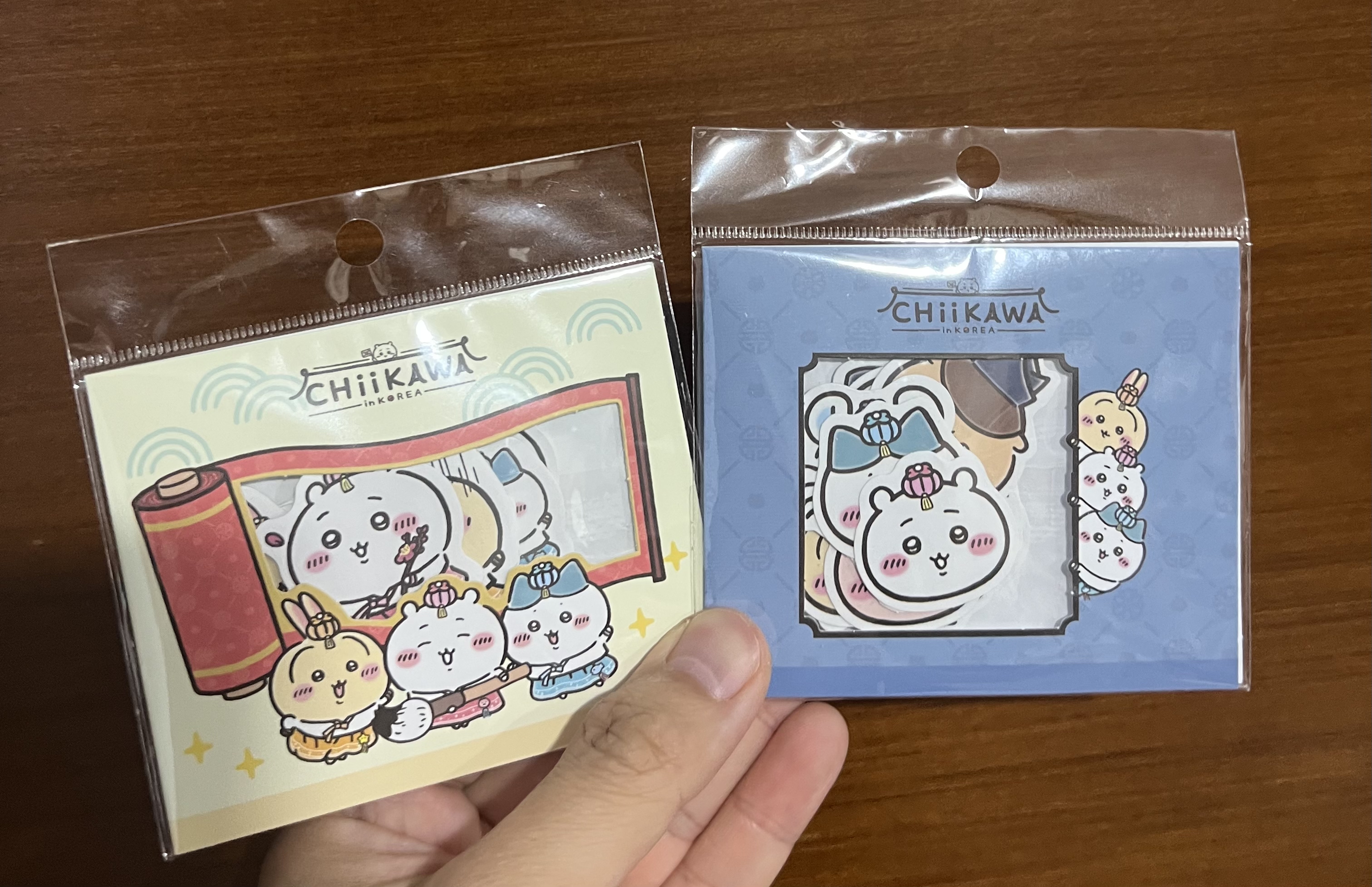 💟現貨💟🇰🇷韓國常設店限定韓服CHIIKAWA STICKERS 貼紙包