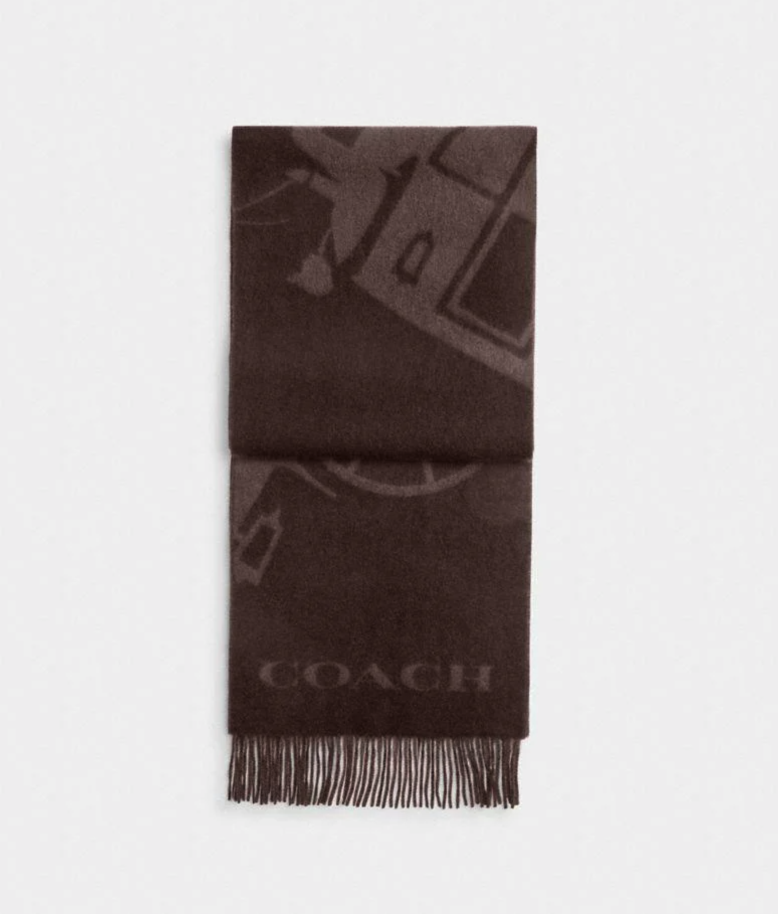 COACH Horse And Carriage Cashmere Muffler