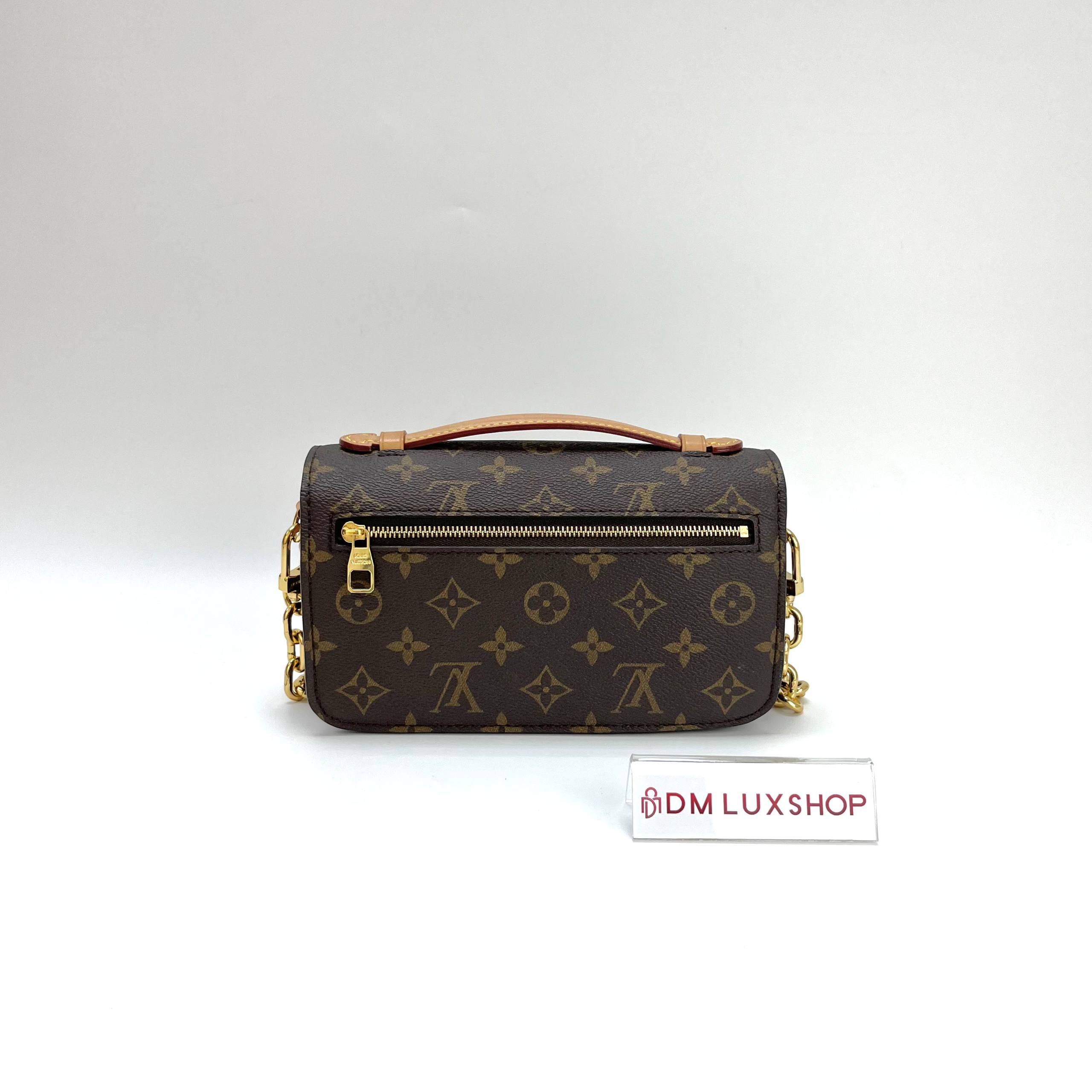 LV Monogram Pochette Metis East West GHW