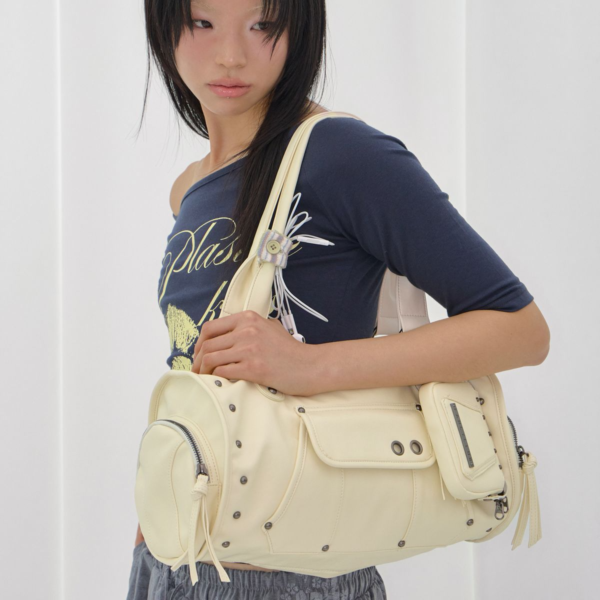 [FANCY CLUB] VEIL STUD BAG & WALLET (3款)