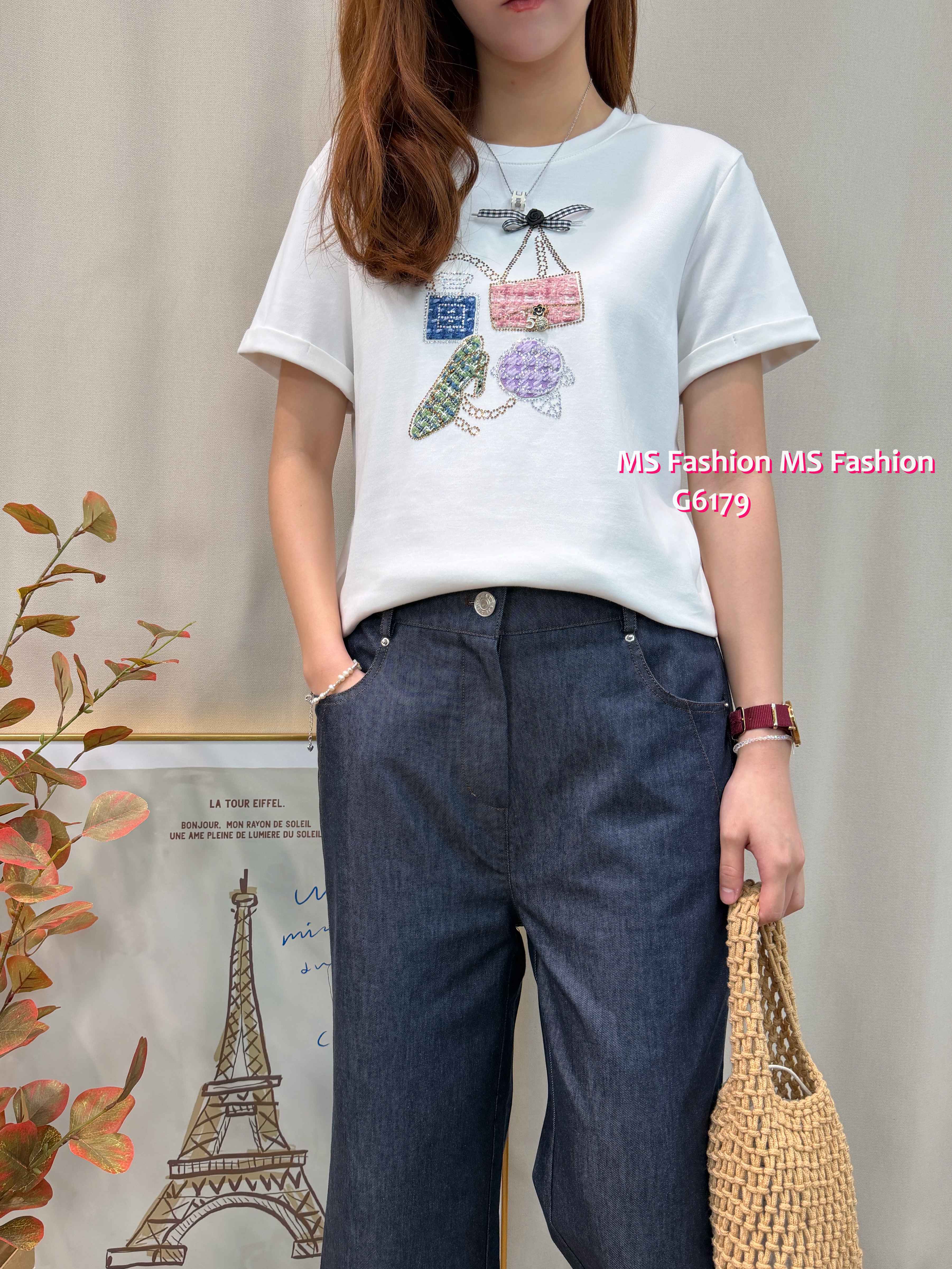 G6179/G6181 韓國🇰🇷靚print tee