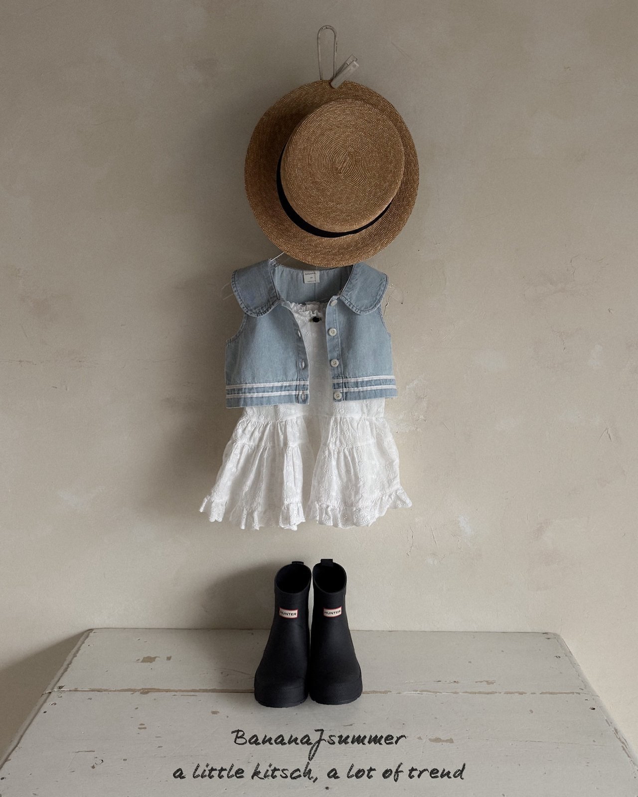 Bananaj | Sailor Top(Blue L110-120)