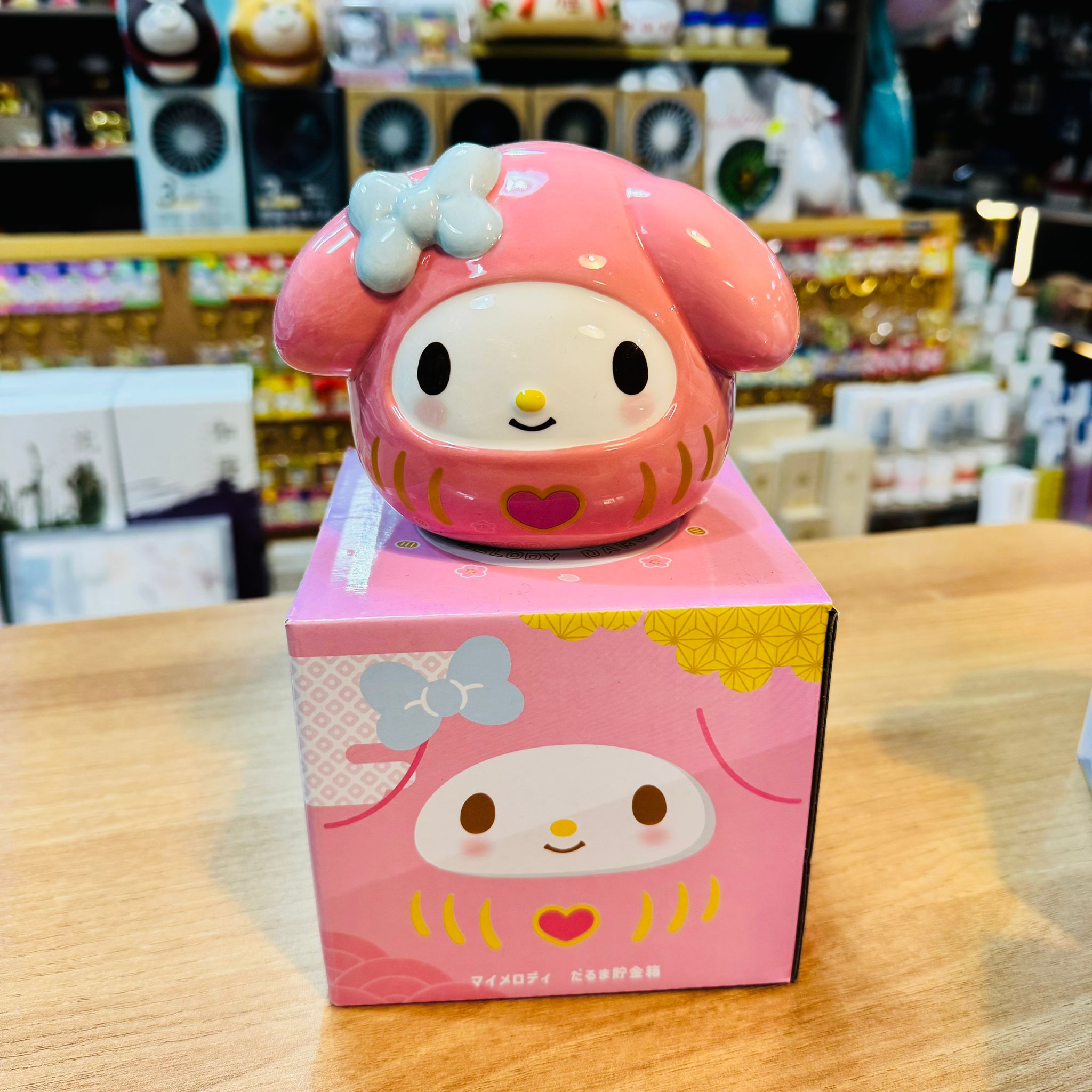 Sanrio 陶瓷達摩錢罌