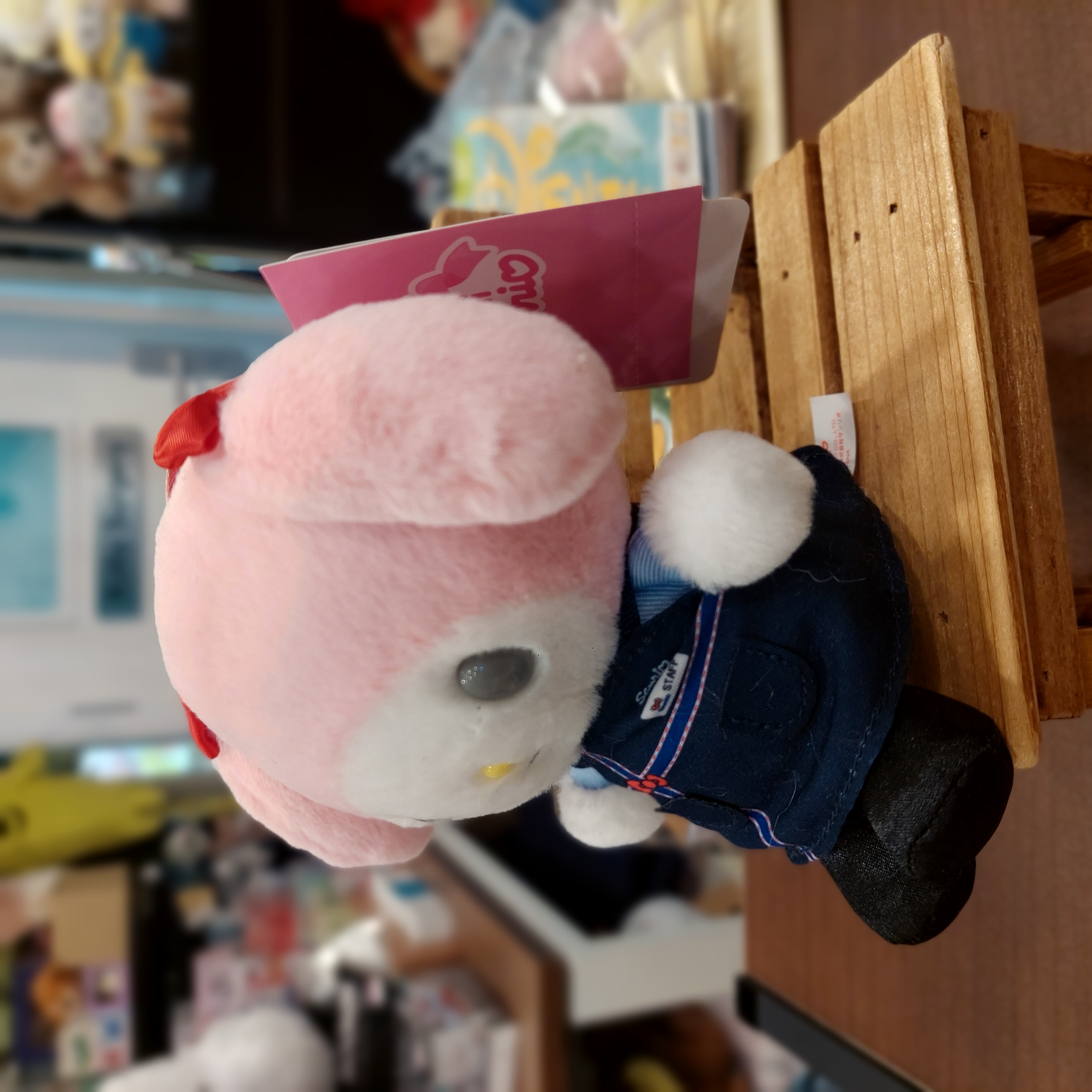 原裝日本 Sanrio 店長系列 Melody  公仔吊飾