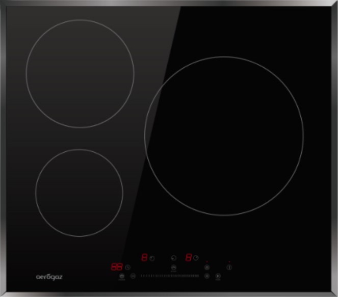 AEROGAZ 59cm 3-Zone Induction Hob AZ-6328IC