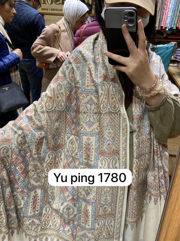 2026群內搶購披肩Pashmina/Wool blend shawl 