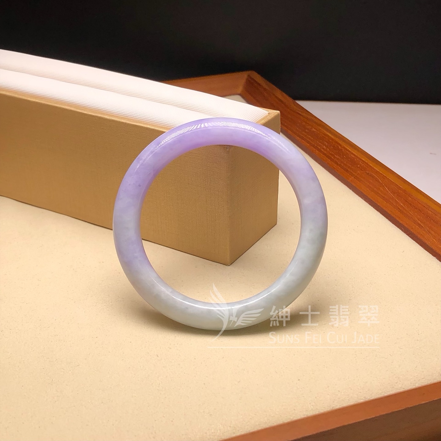 木那藍紫春彩福鐲55.4mm