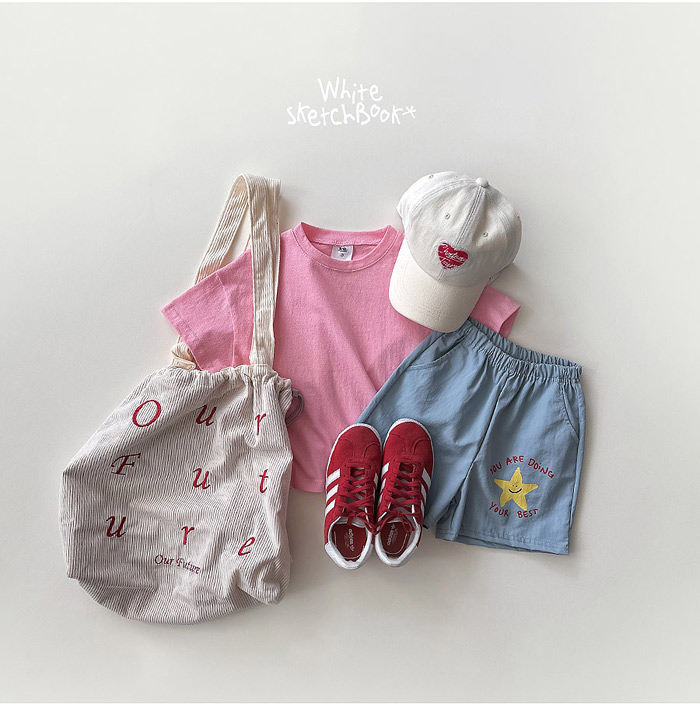 🇰🇷WhiteSketchBook tee