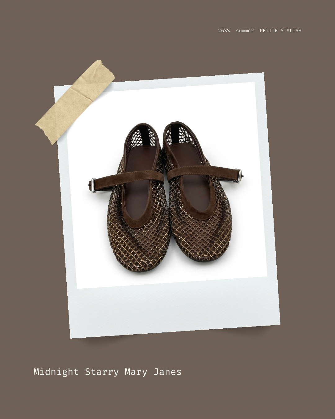 Midnight Starry Mary Janes