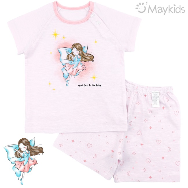 Maykids 5分袖家居服 (仙女節)