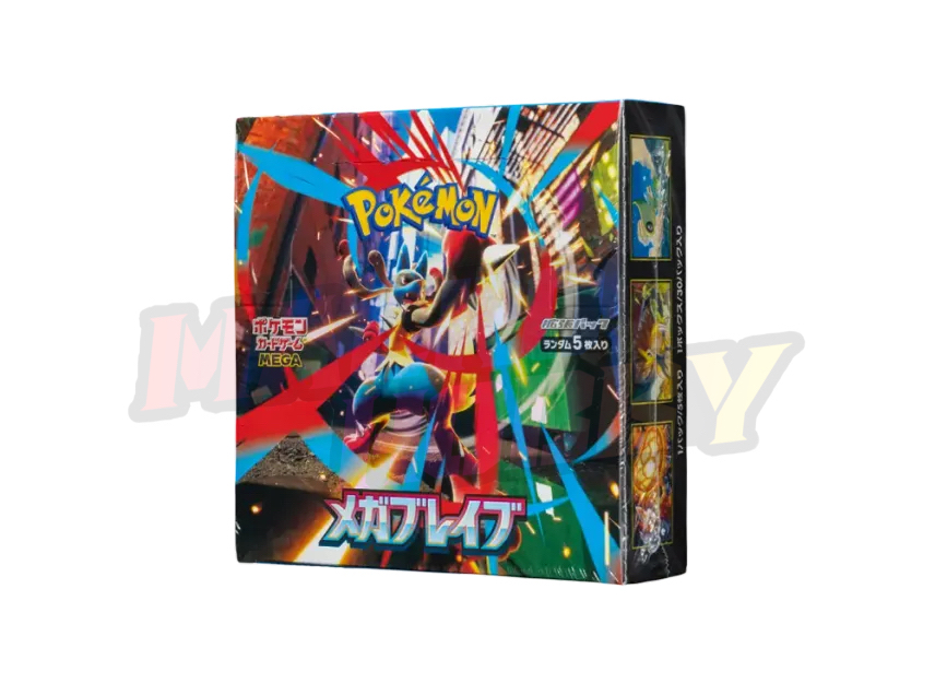 Pokemon Card Game Mega Brave Booster Box Japanese Version M1L #620005