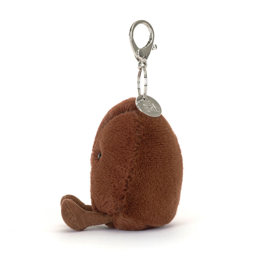 JELLYCAT Amuseables Coffee Bean Bag Charm 趣味咖啡豆鎖匙扣