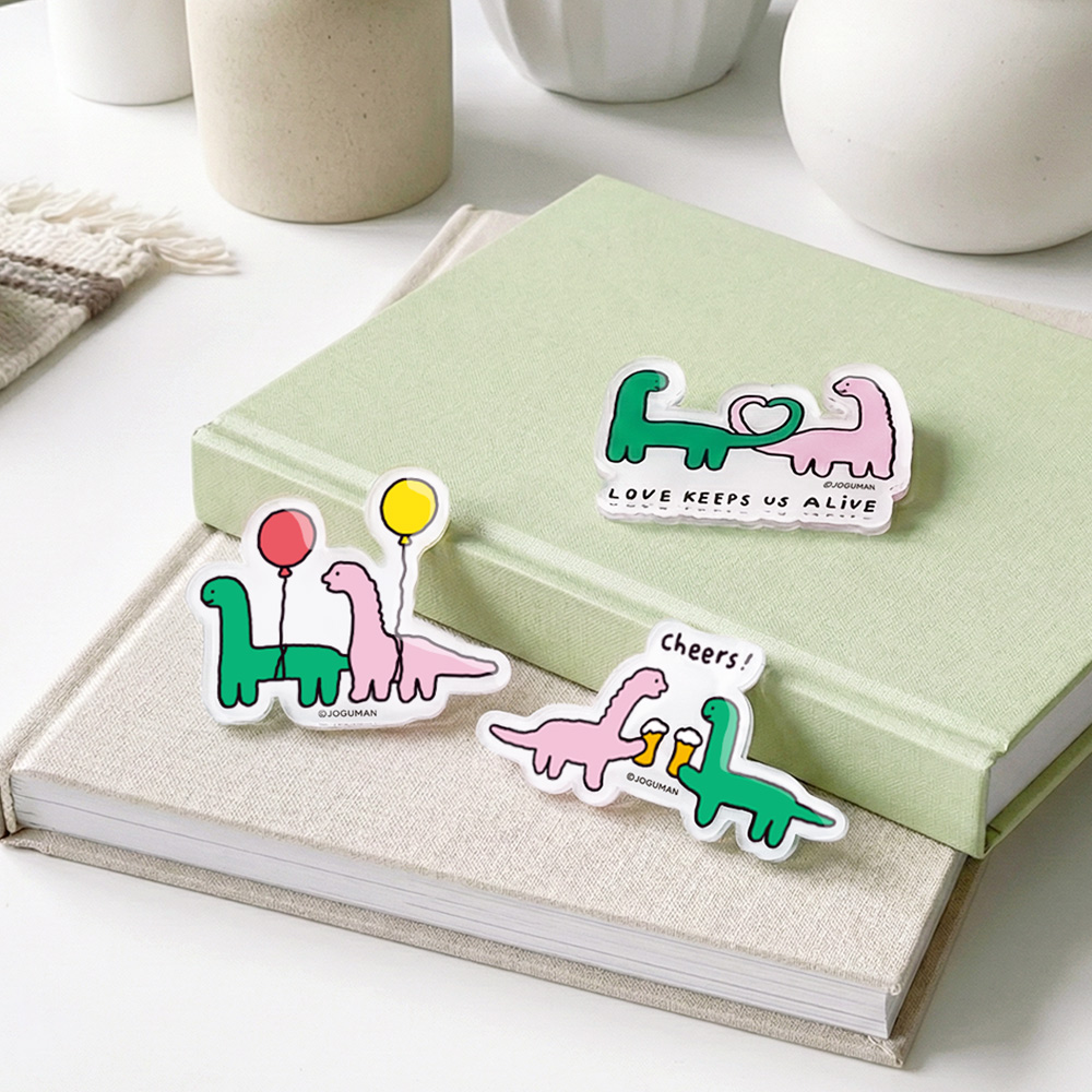 【台灣7-11 預購】JOGUMAN 壓克力磁鐵冰箱貼 (六款可選)