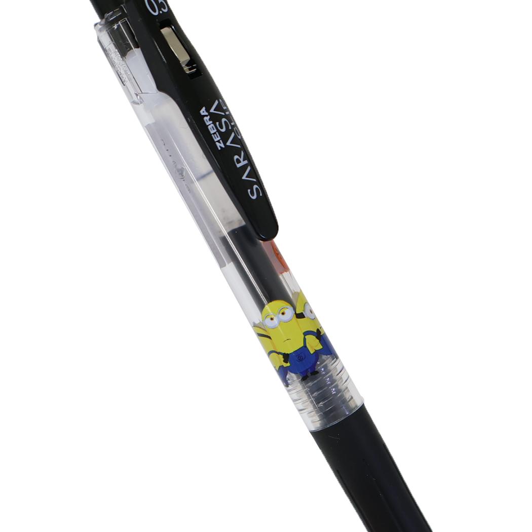 現貨｜Minions 小小兵 迷你兵團 日本製 Zebra SARASA CLIP 0.5mm 黑色 啫喱筆 (307400)