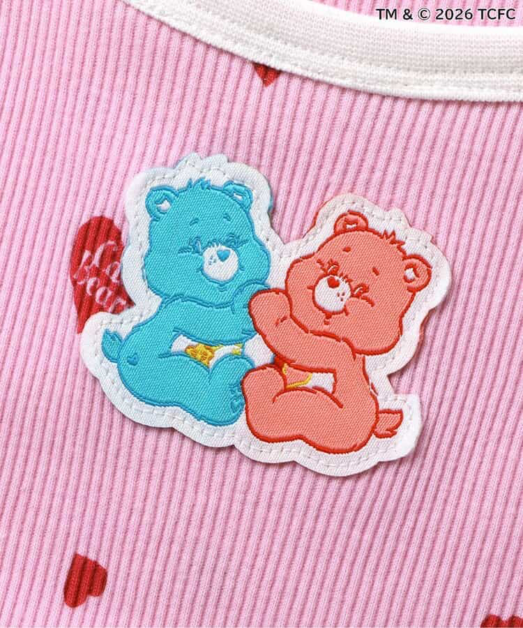 🇯🇵預訂 日本直送🇯🇵Apres les cours x Care Bears系列三色人物貼花吊帶短袖層疊上衣
