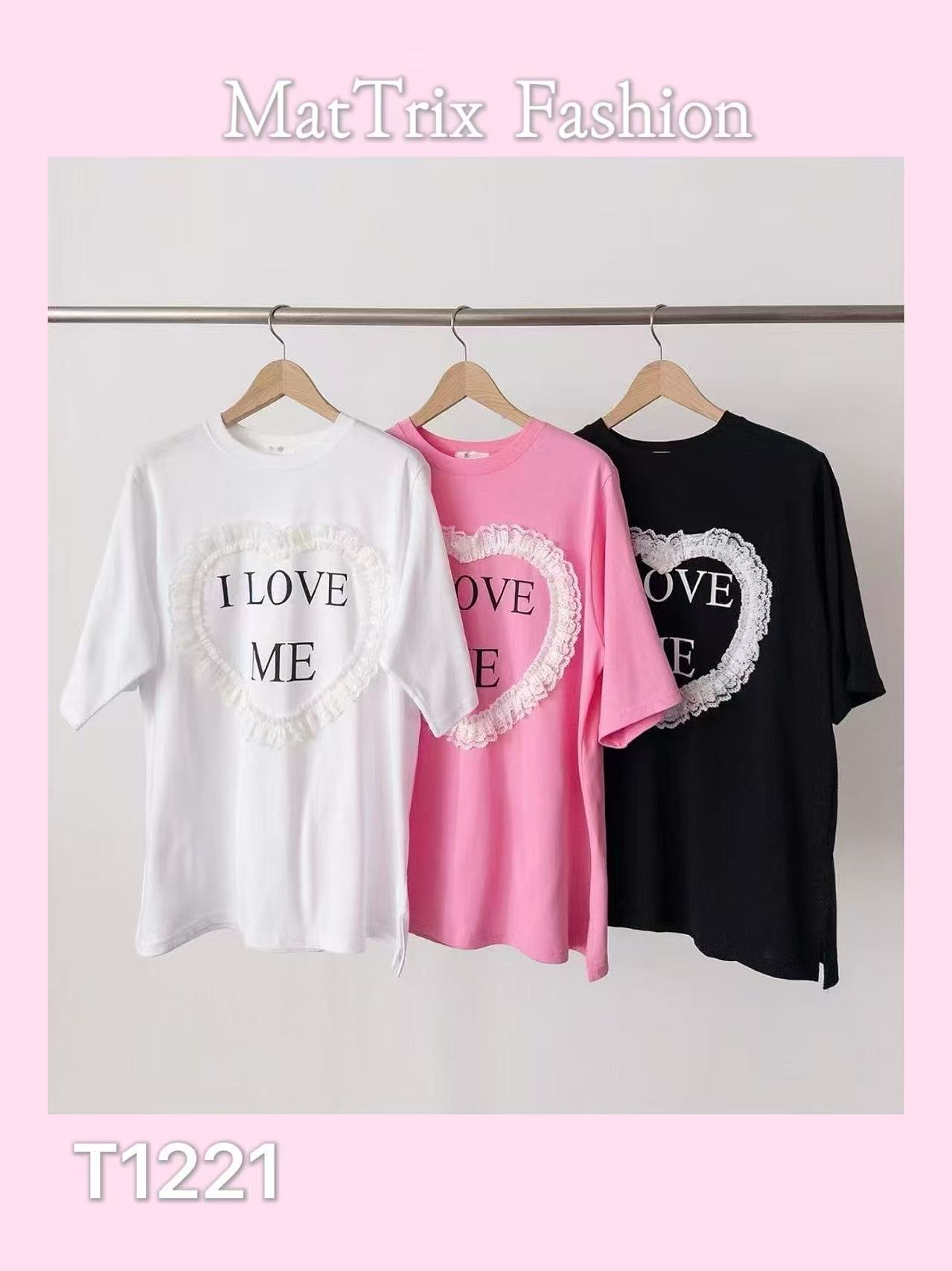 T1221 Lace ❤️Tee 原價$239