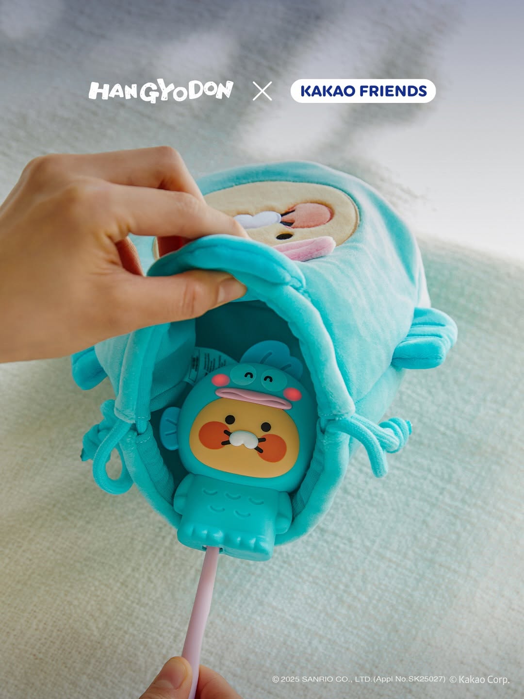 Kakao Friends - 春植 X Sanrio Hangyodon 水怪 限定系列