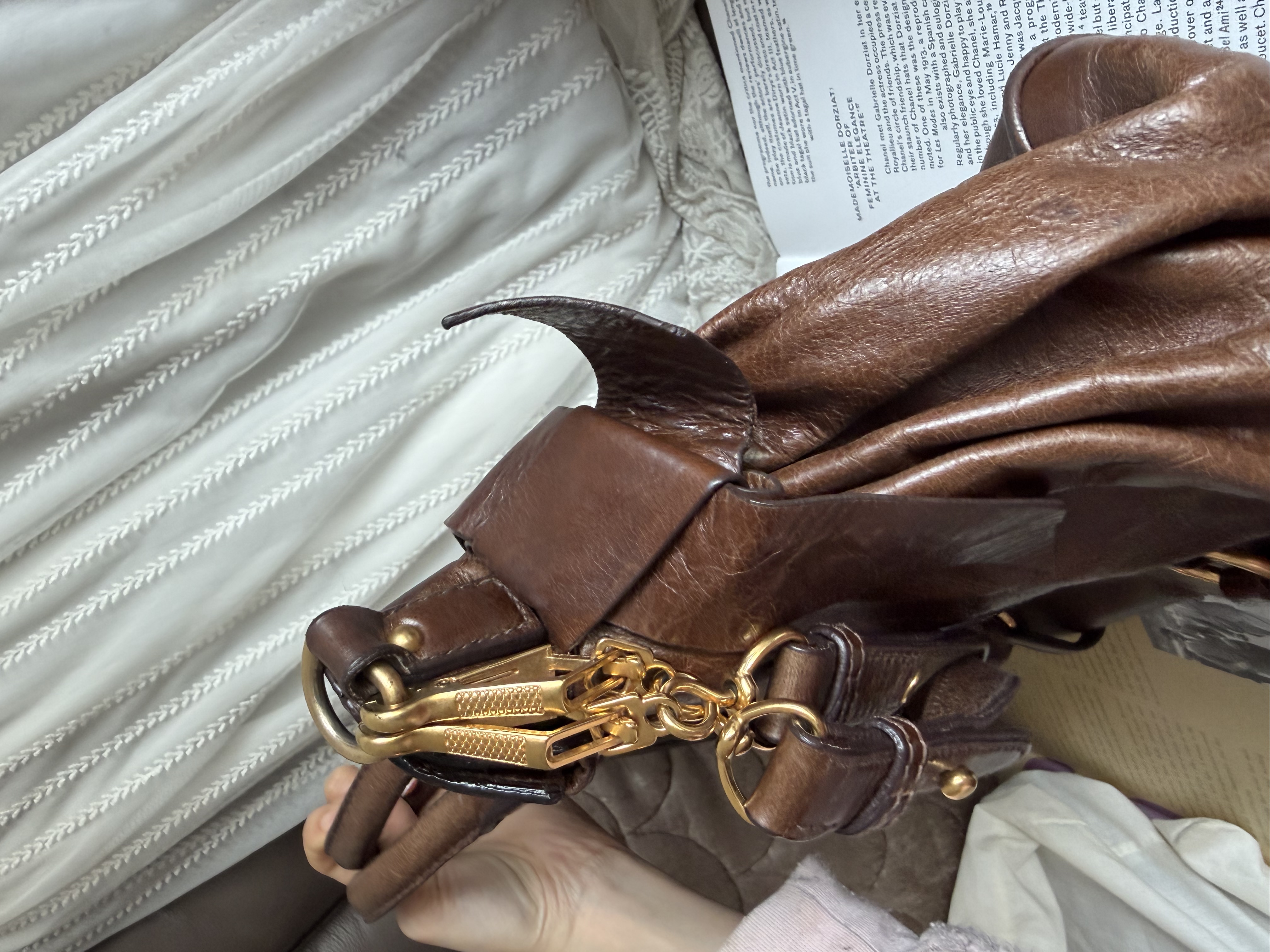 Miu miu vitello bag brown 