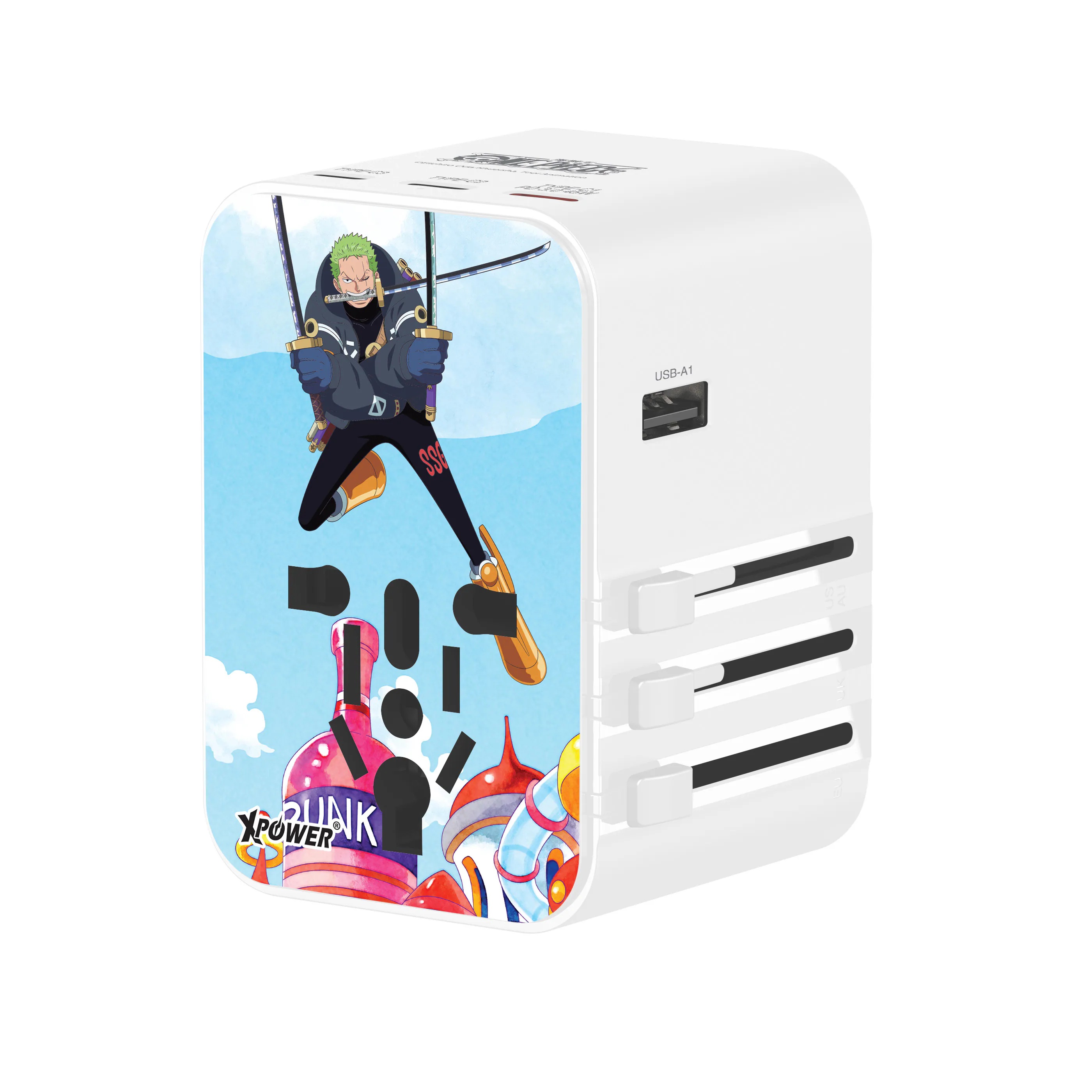 XPower x One Piece TA45B 45W 6輸出 PD3.0/PPS旅行充電器