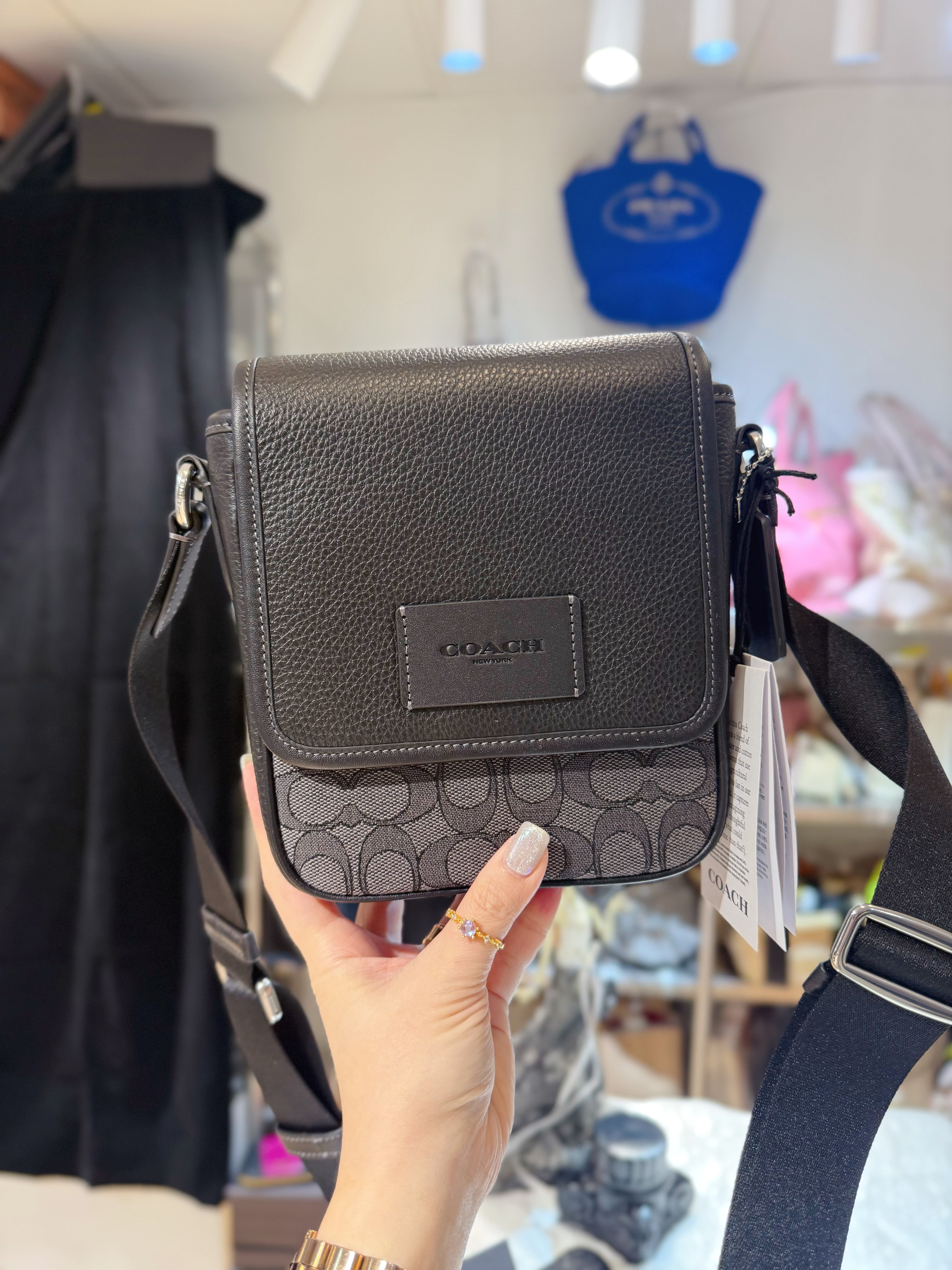 Coach Lucas crossbody blk/m
