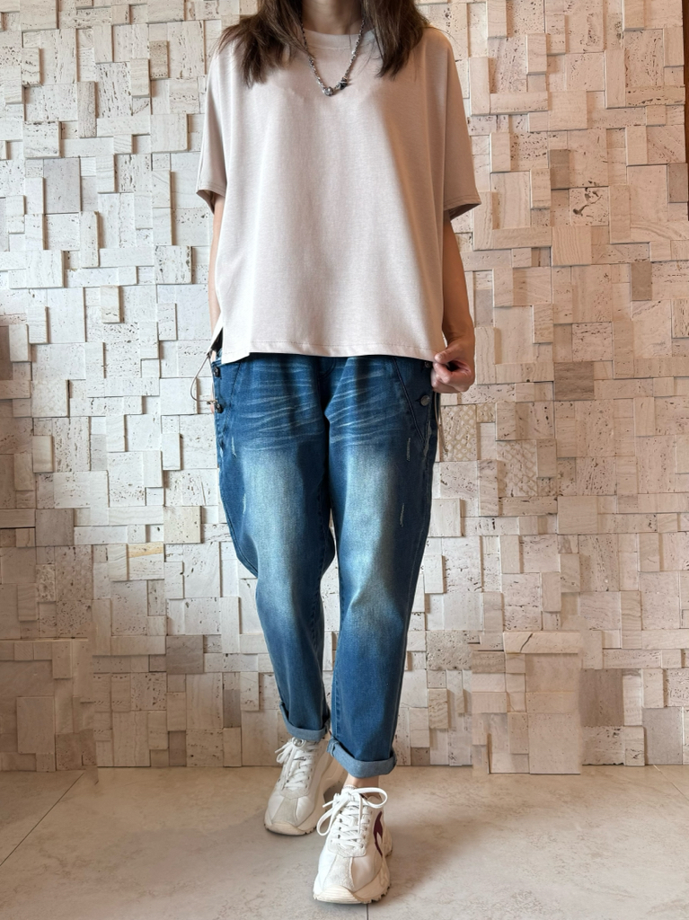 #2109 鬆身百搭淨色Top☀️ 