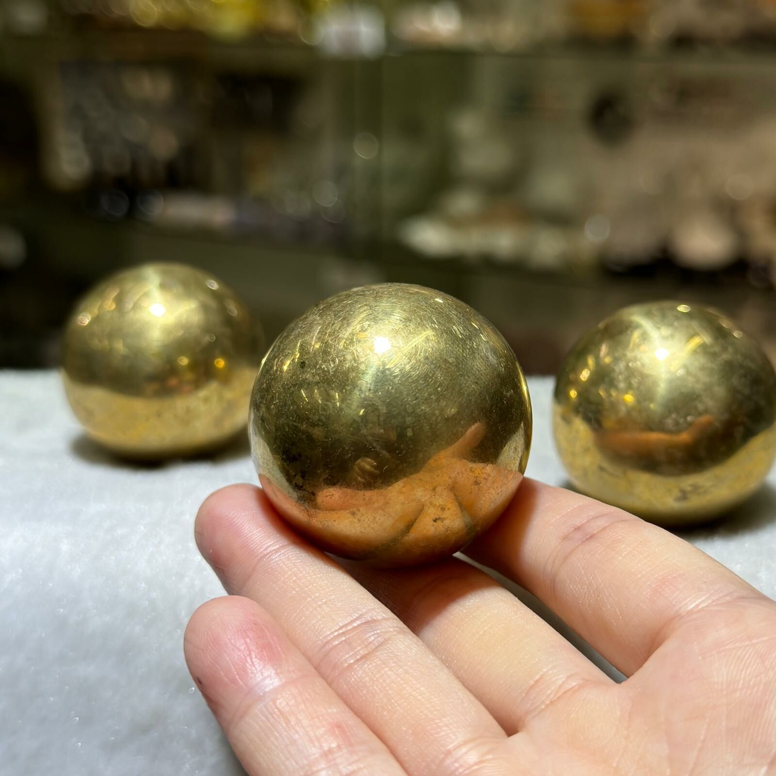 黃銅礦 招財球 - 4cm+/-