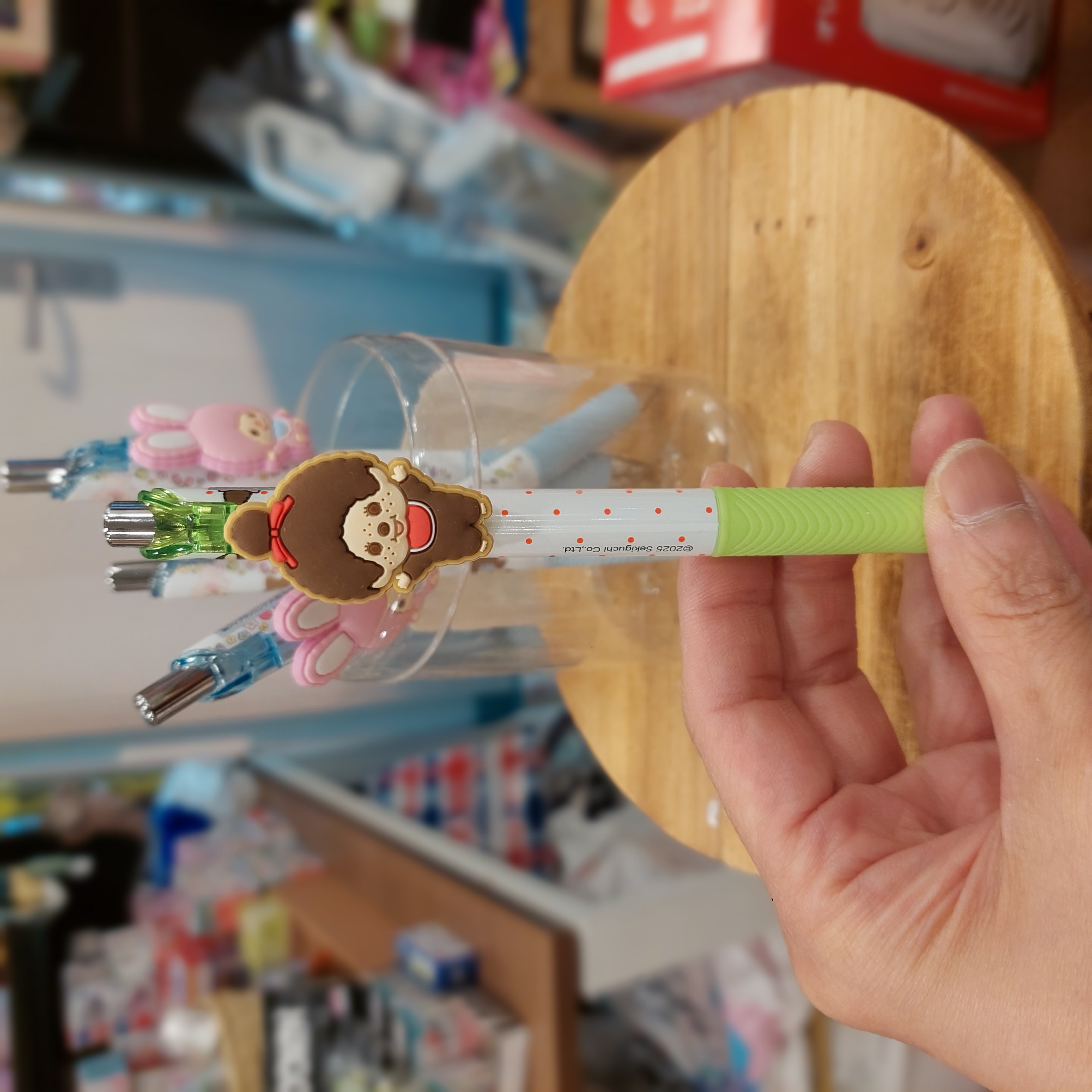 原裝日本 Monchhichi 原子筆 五款選