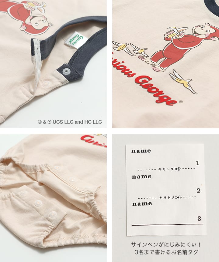 🆕【⭐訂購⭐】 🇯🇵日本直送 🌀Curious George 純棉短袖夾衣［4款選］🌀 [PLFA-0082] [260709]
